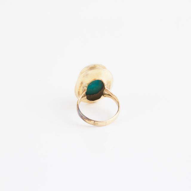 Mexican 14k Yellow Gold Ring