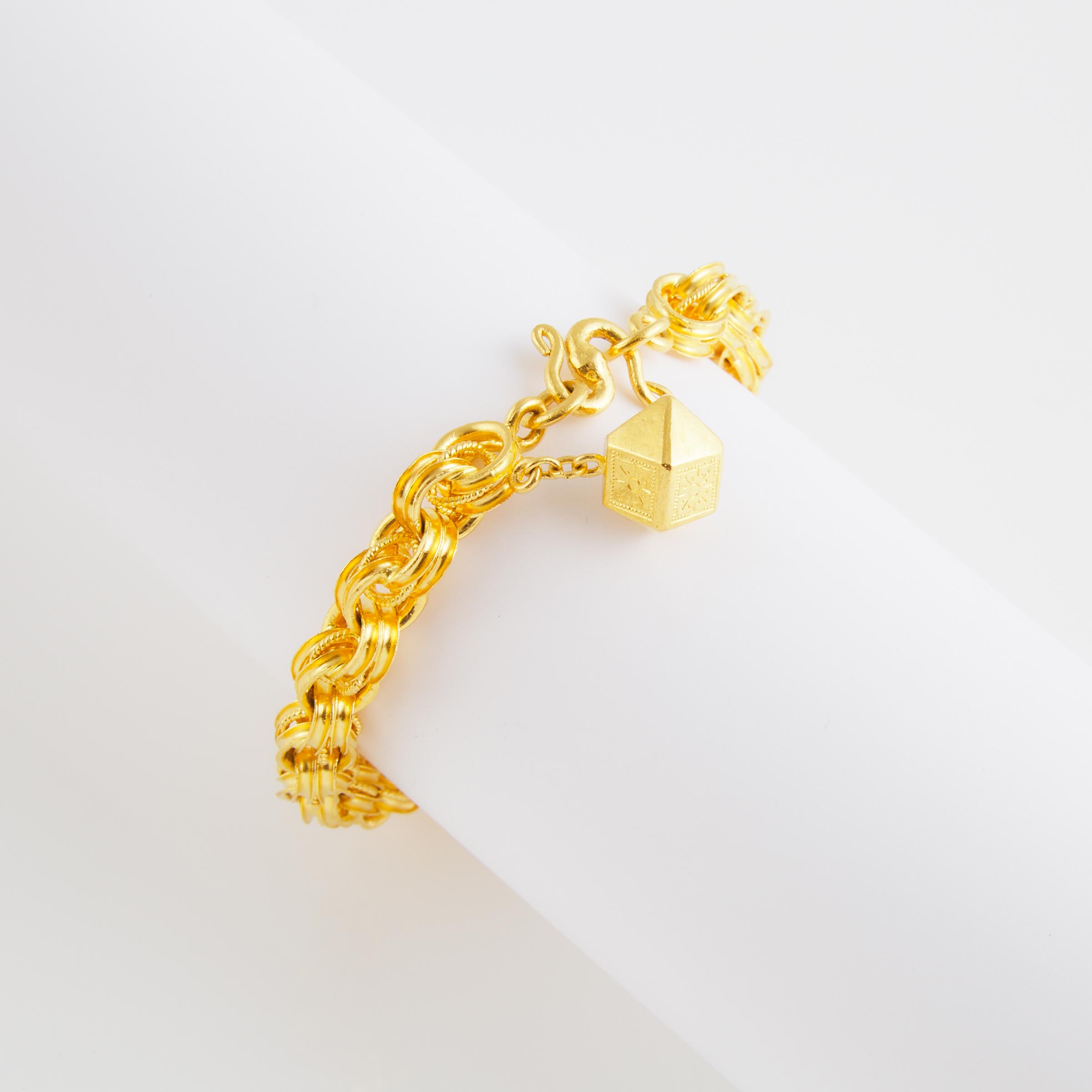 24k Yellow Gold Bracelet