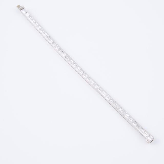 Platinum Straightline Bracelet