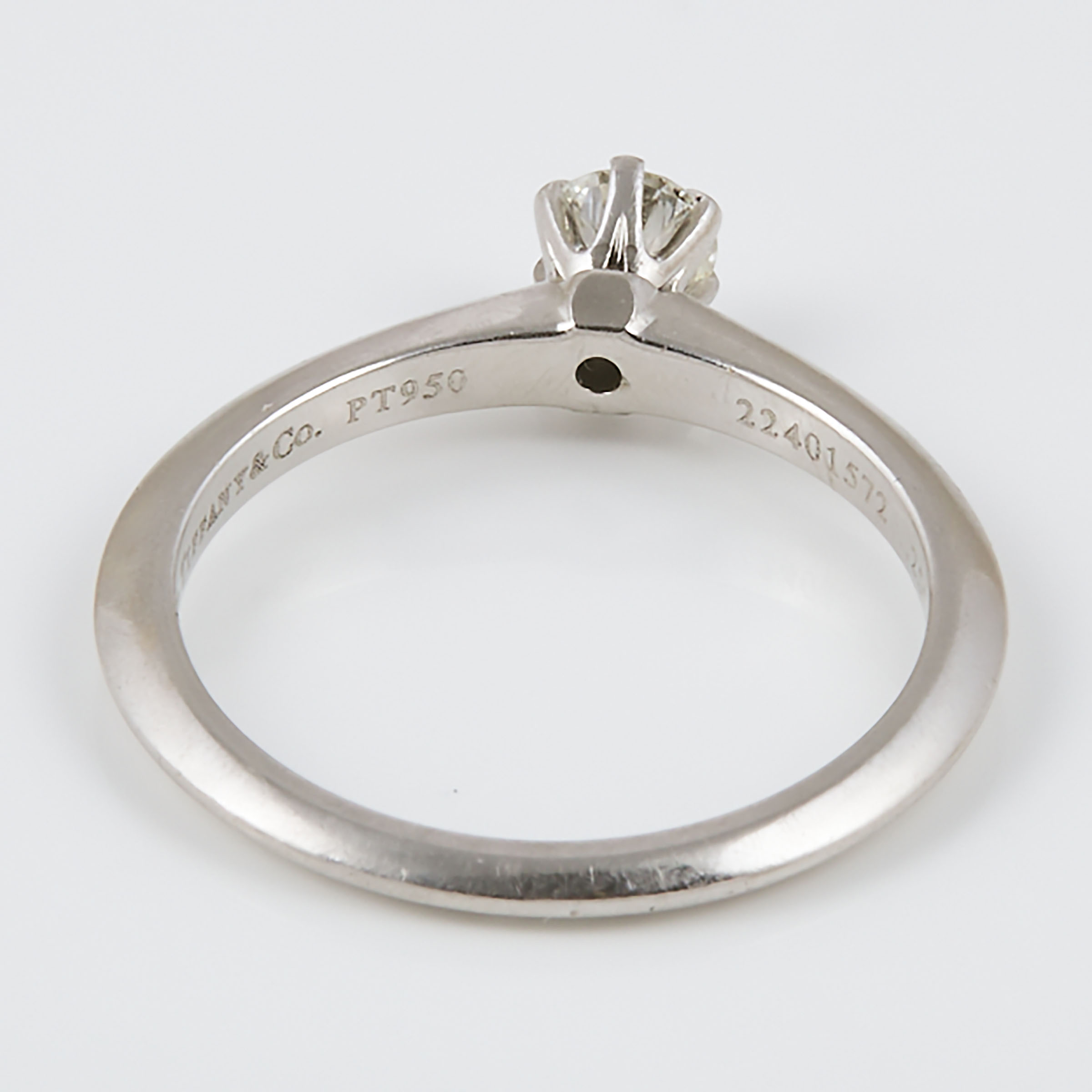 Tiffany & Co. Platinum Engagement Ring
