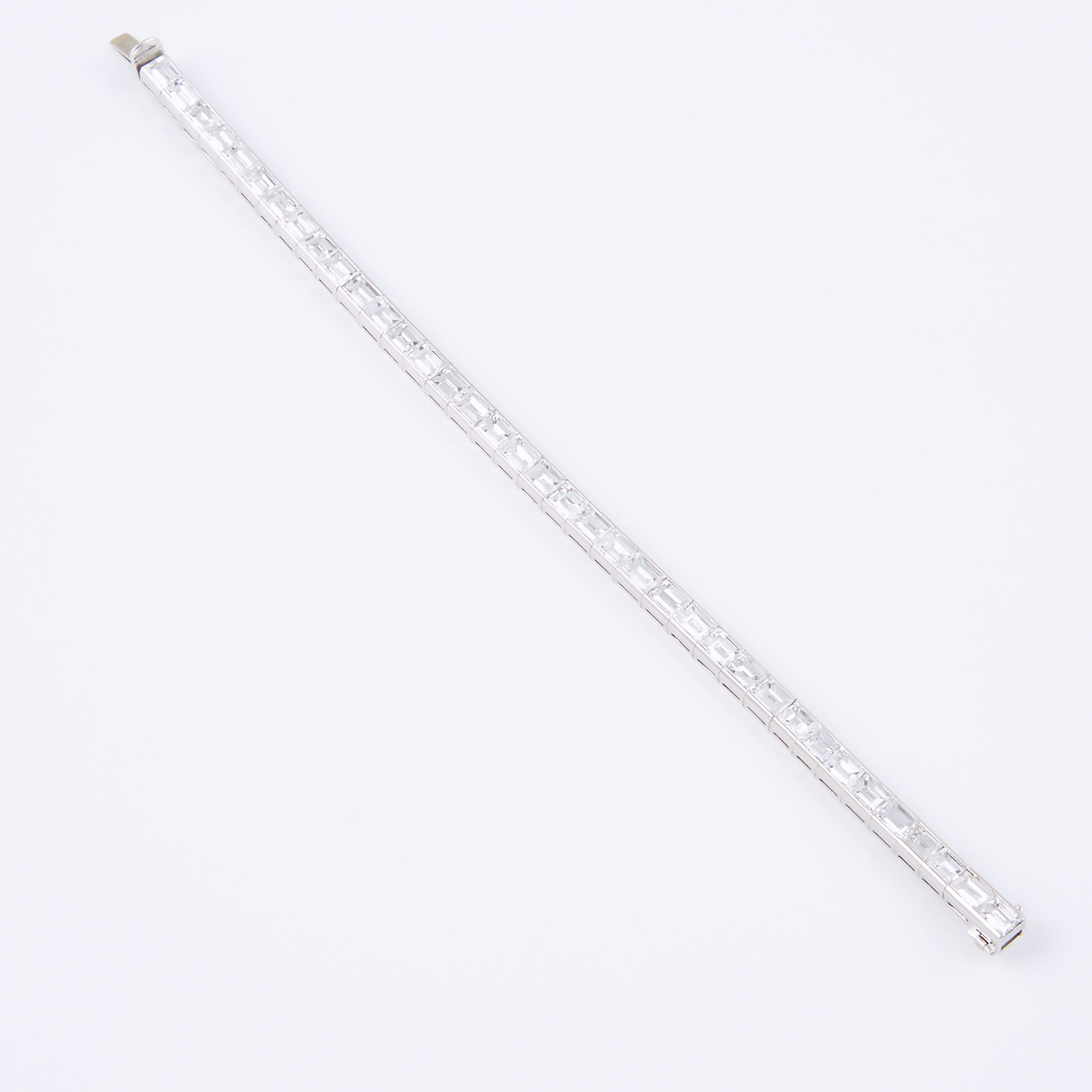Platinum Straightline Bracelet