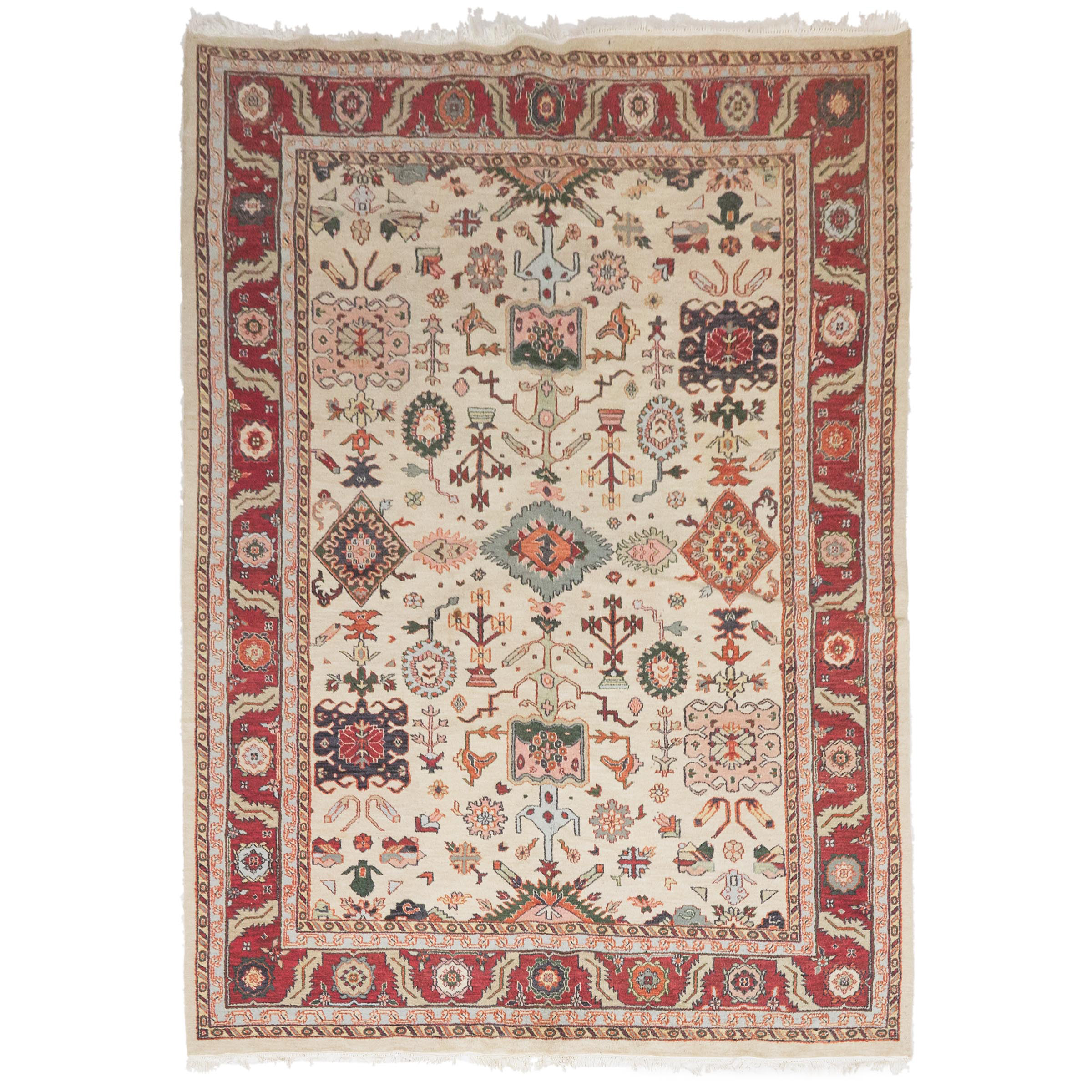 Indian Heriz Carpet, c.1970/80