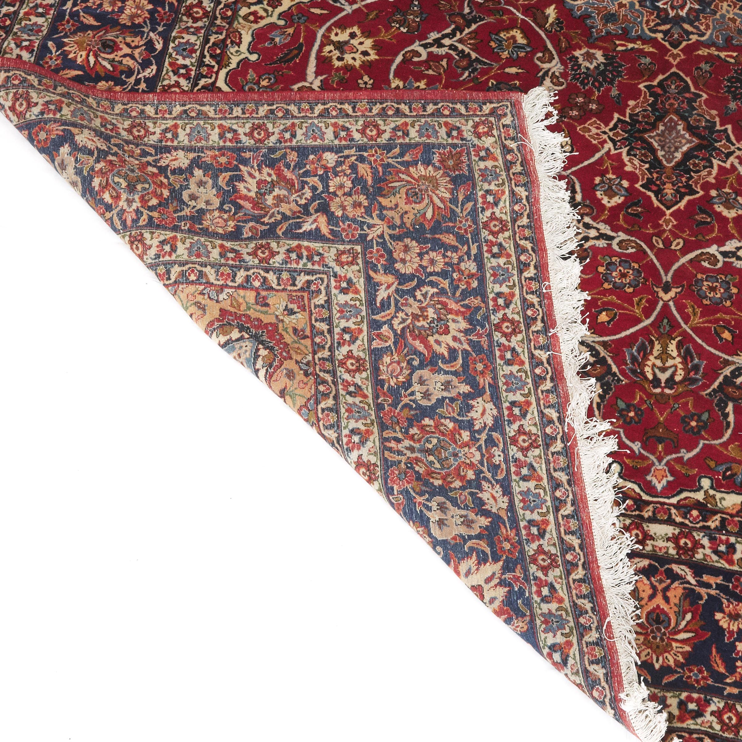 Ispahan Carpet, Persian, c.1960