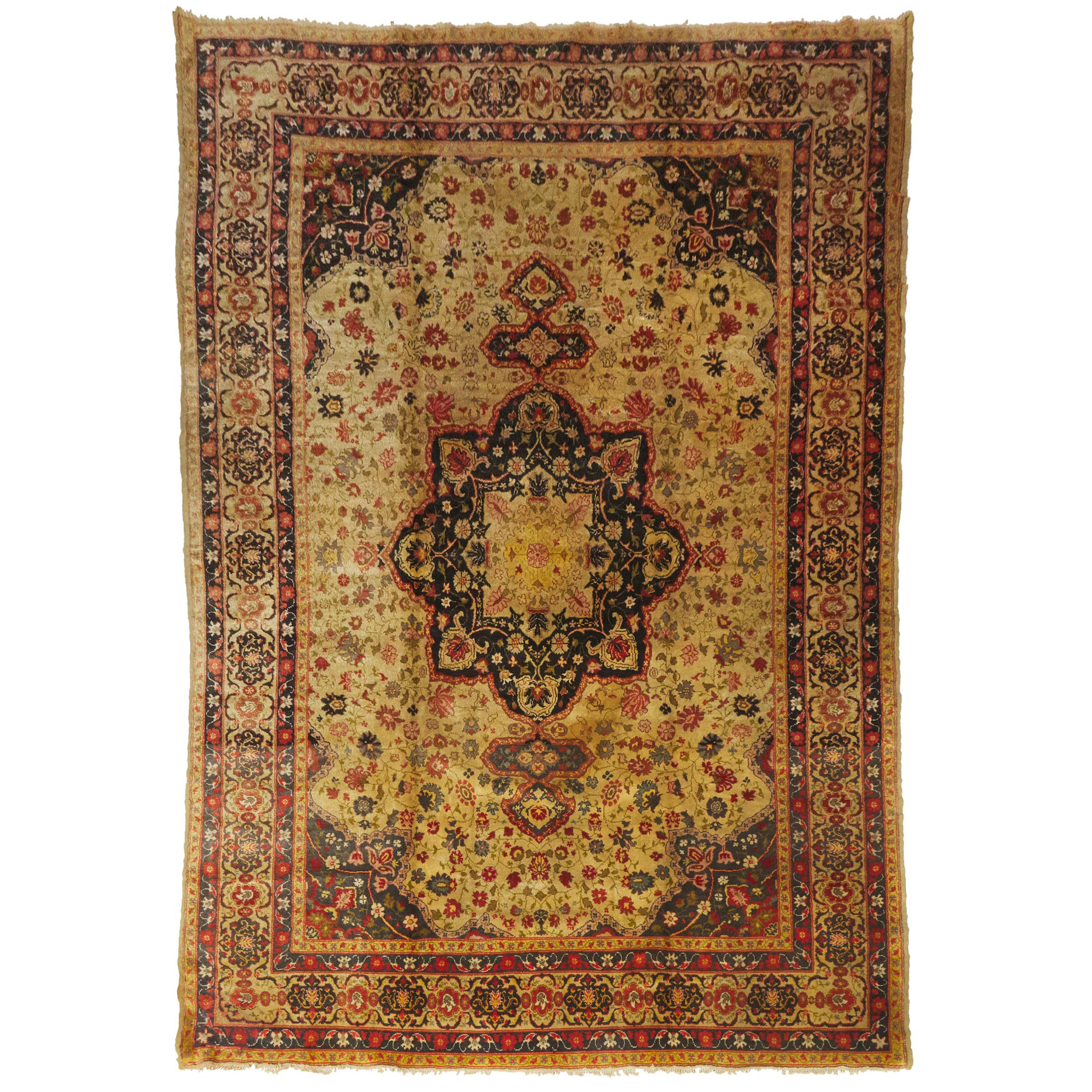 Spanish Aubusson Design Carpet, c.1870/90