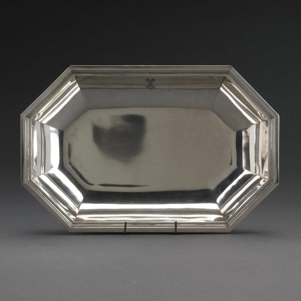 Continental Silver Octagonal Vegetable Dish, early 20th century