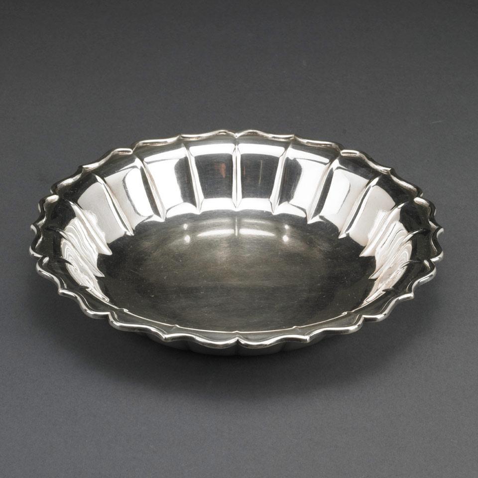 Continental Silver Strawberry Dish, early 20th century