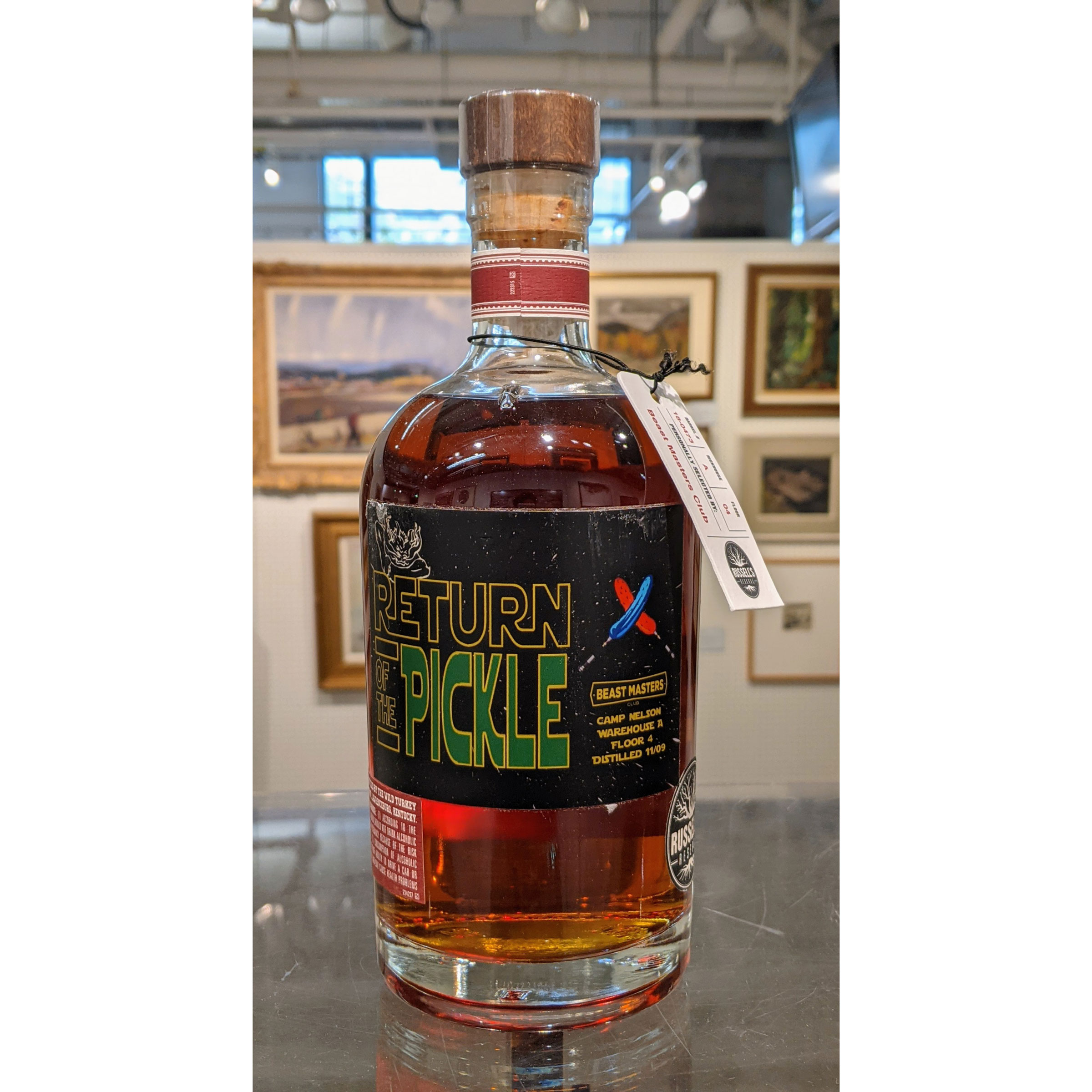 RUSSELL'S RESERVE SINGLE BARREL STRAIGHT BOURBON WHISKEY (ONE 750 ML)