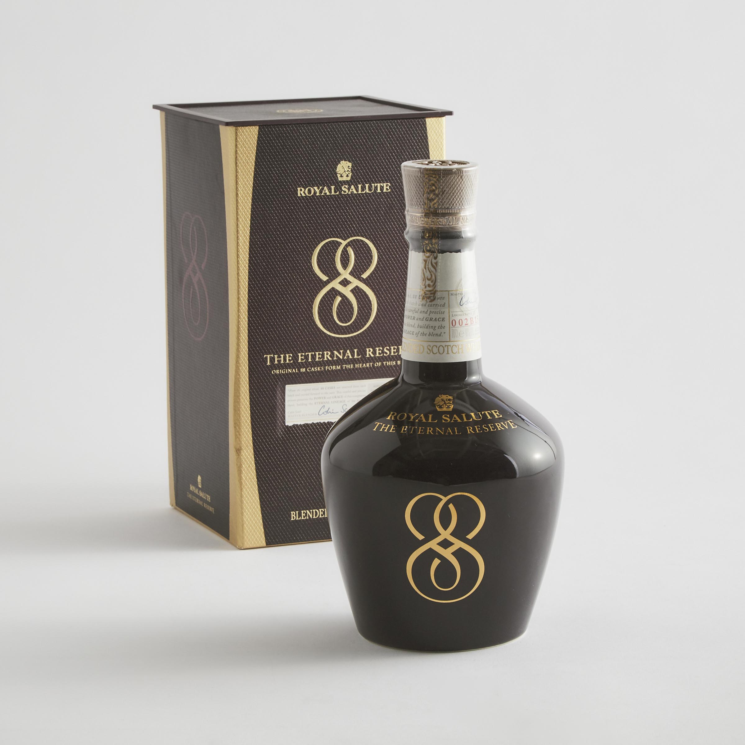 ROYAL SALUTE BLENDED SCOTCH WHISKY 21 YEARS (ONE 700 ML)