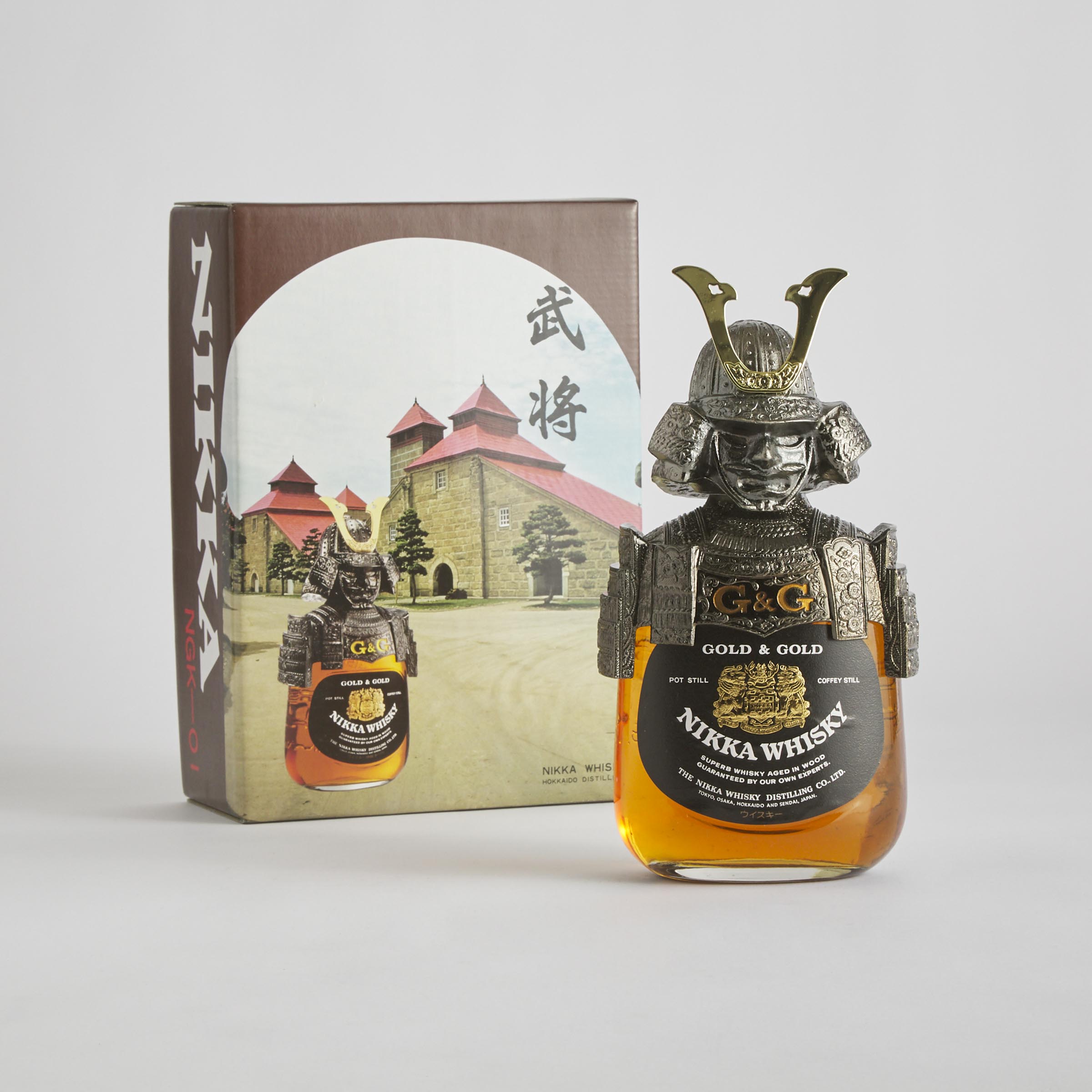 GOLD AND GOLD NIKKA WHISKY (ONE 750 ML)
