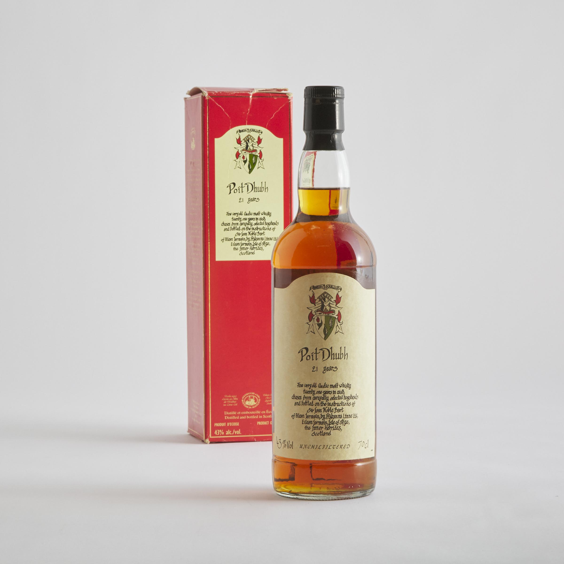 POIT DHUBH 21 YEARS (ONE 70 CL)