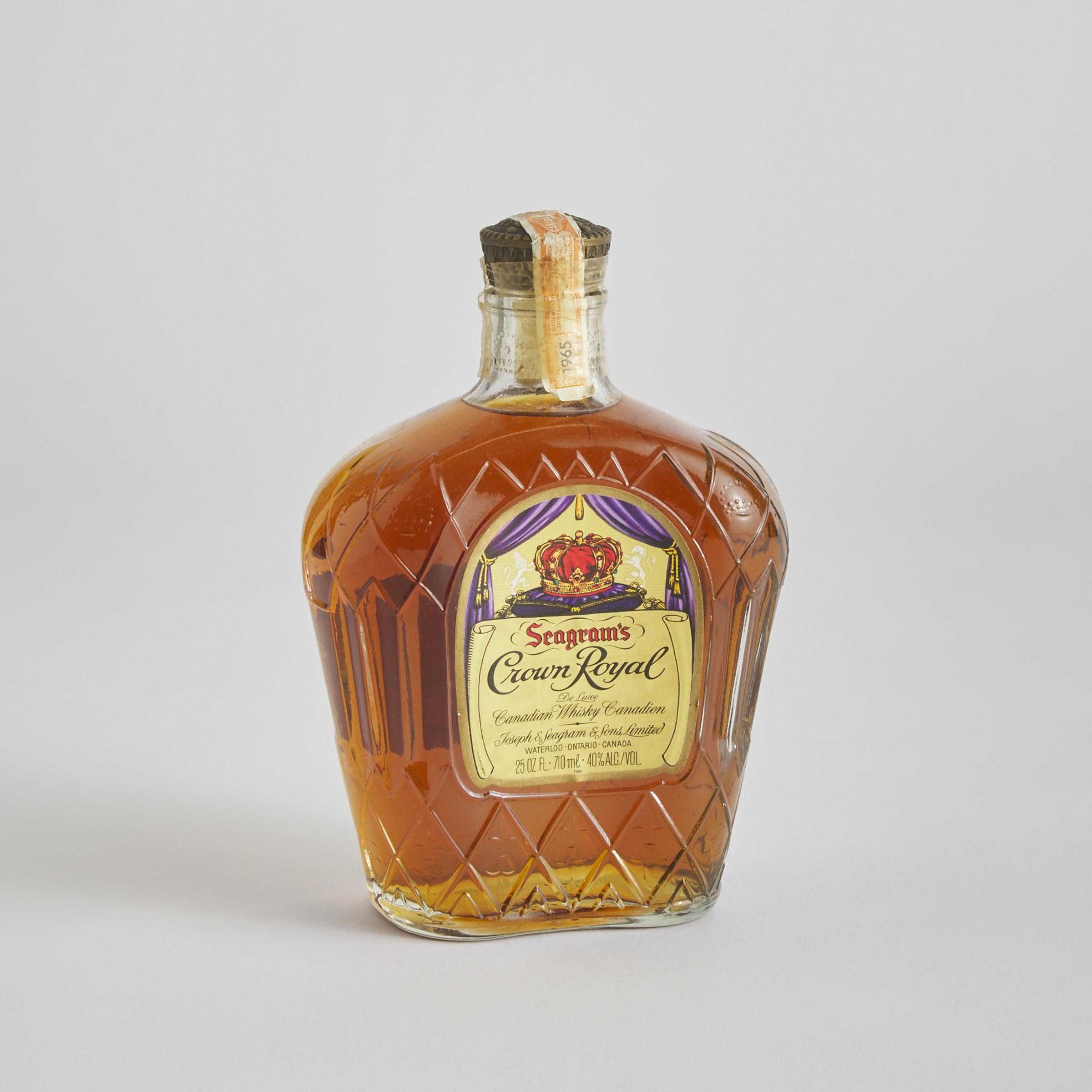 SEAGRAM'S CROWN ROYAL CANADIAN WHISKY (ONE 710 ML)