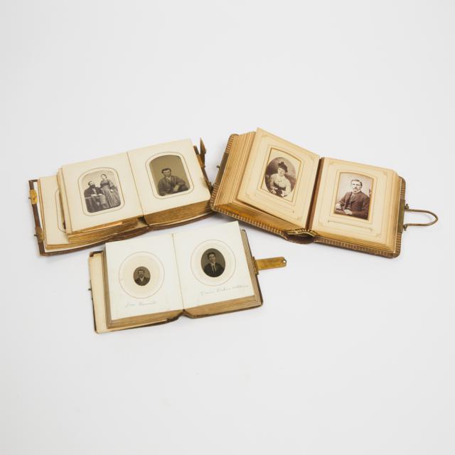Approximately 125 Portrait Photographs, mid-late 19th century
