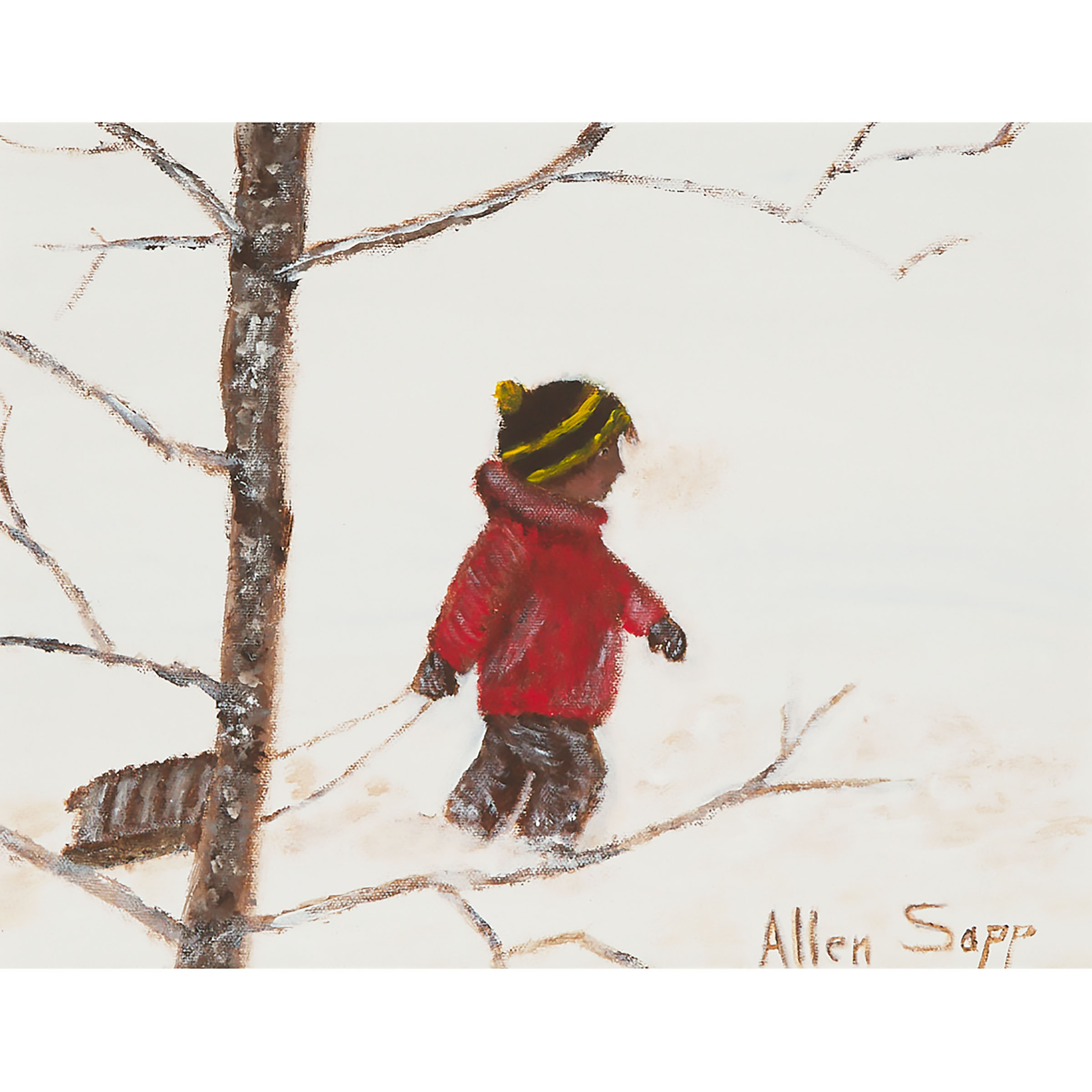 Allen Sapp (1929-2015), Cree