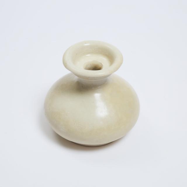 A Small White-Glazed Jar, Tang Dynasty (618-907)
