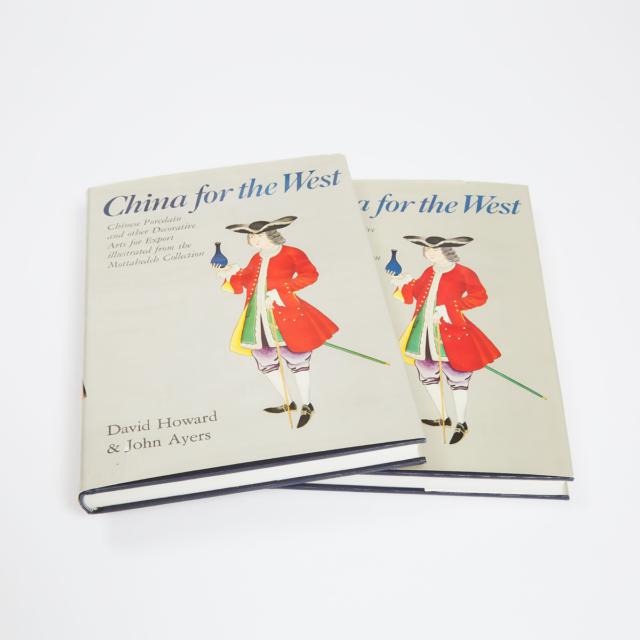 David Howard & John Ayers, China for the West: Chinese Porcelain and Other Decorative Arts for Export illustrated from the Mottahedeh Collection, Published 1978