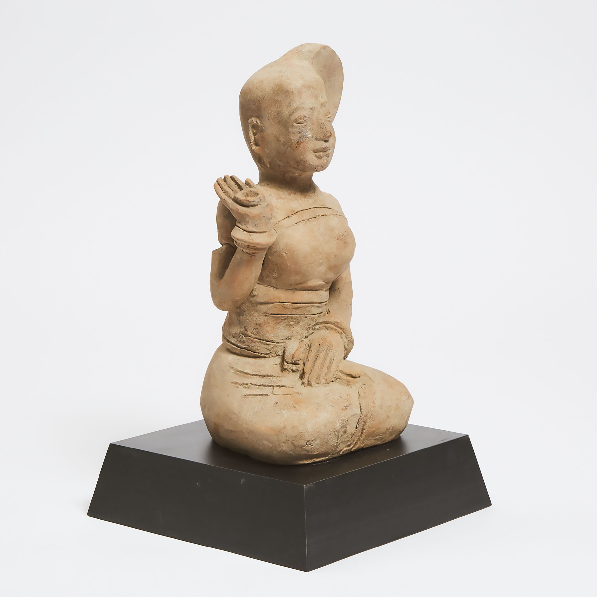 A Terracotta Figure of a Goddess, Majapahit Empire, Java, 14th Century or Later