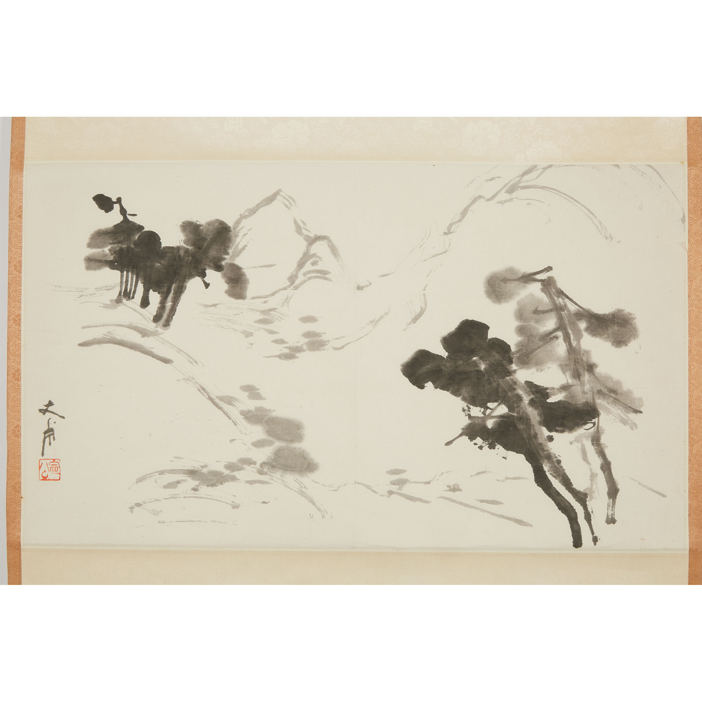 Ning Fucheng (1897-1966), Pine Landscape 