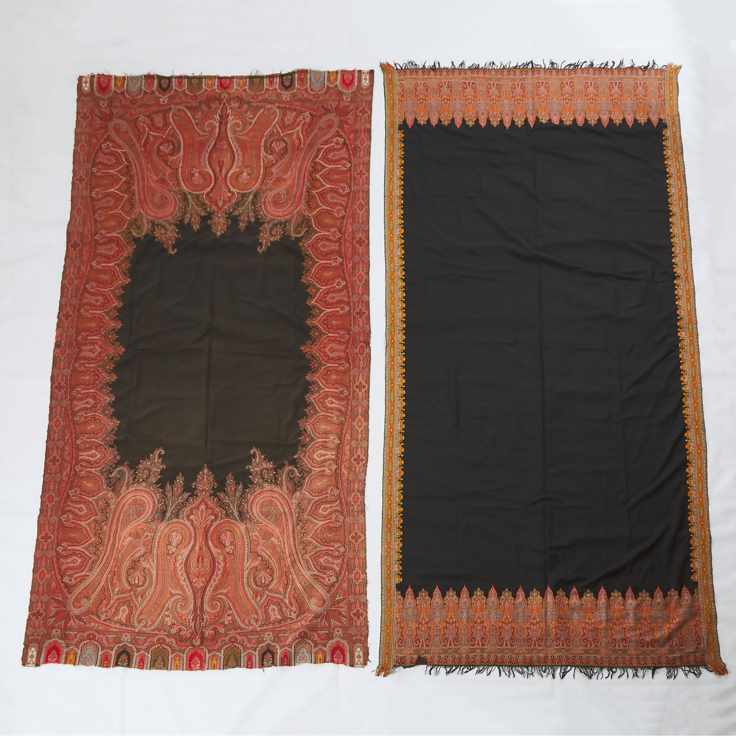 Two Kashmiri Textiles, Late 19th Century
