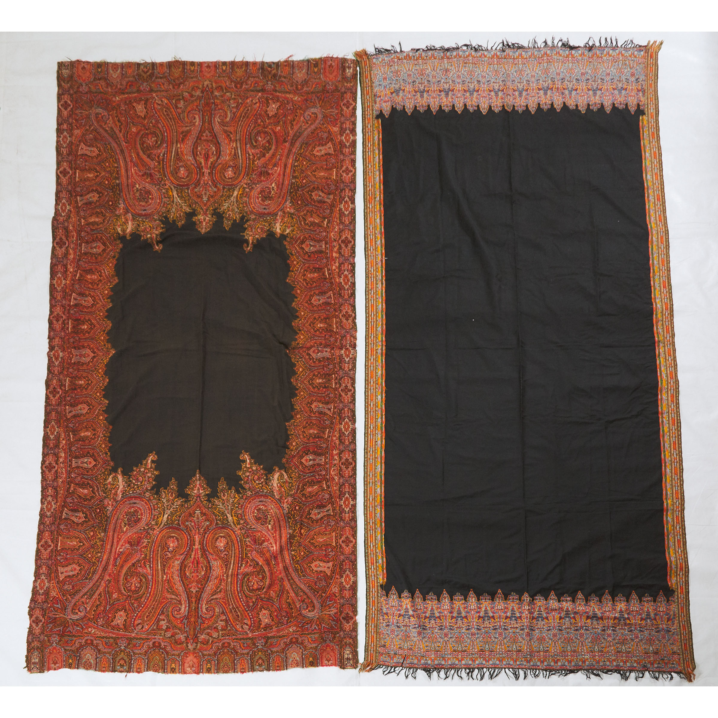 Two Kashmiri Textiles, Late 19th Century