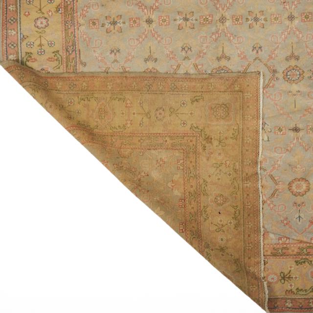 Turkish Oushak Carpet, c.1910/20