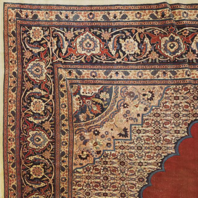Haji Jalili Tabriz Carpet, Persian, c.1890/1900