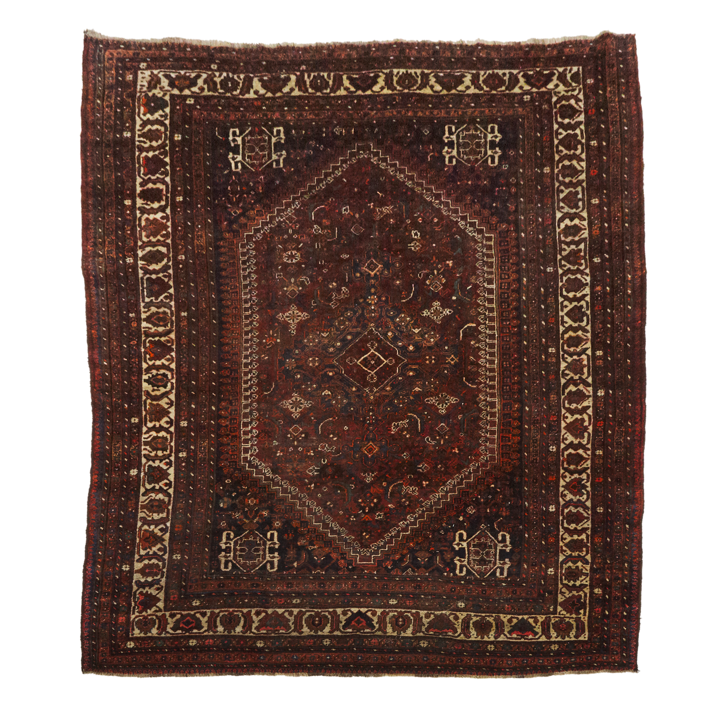 Qashqai Tribal Carpet, Persian, c.1930