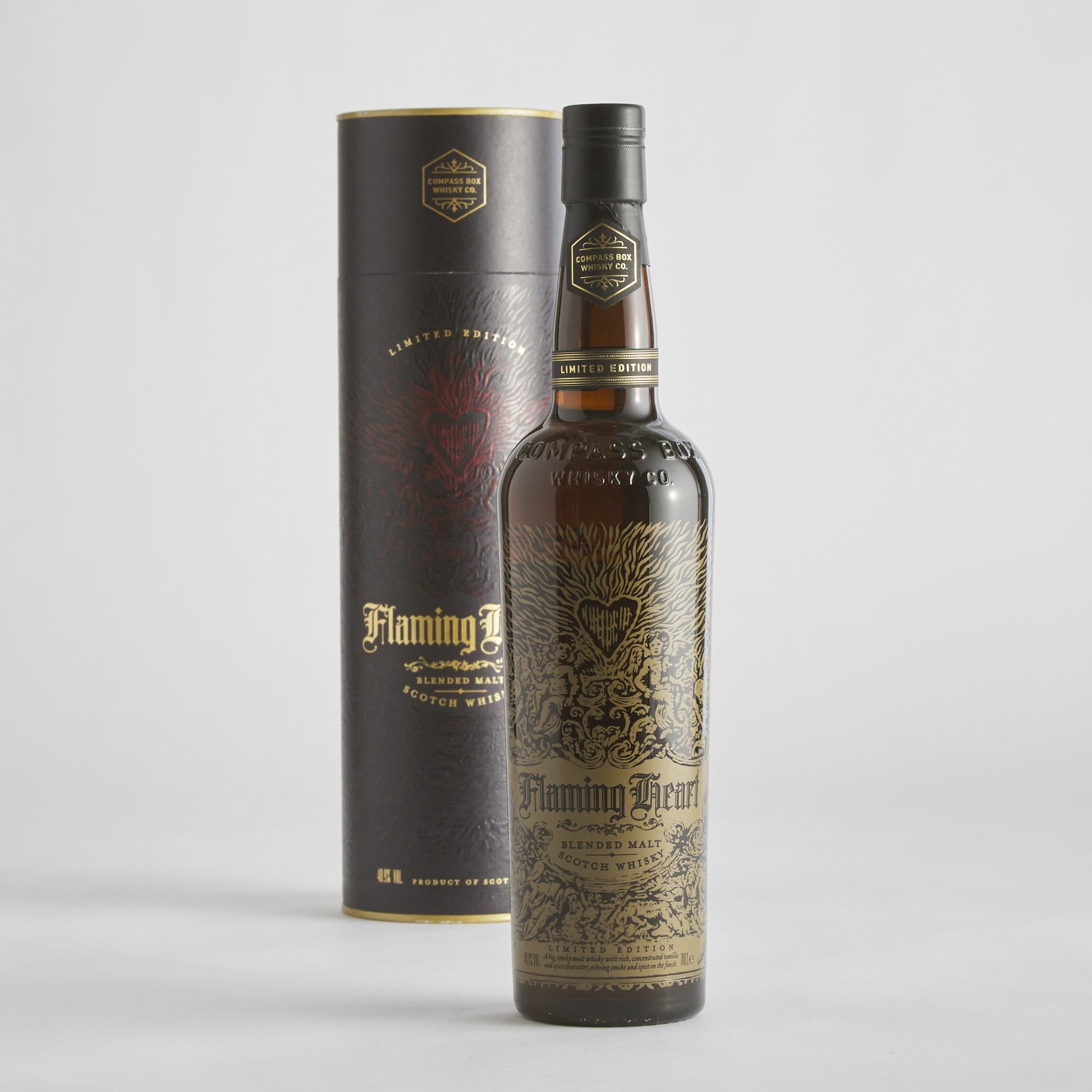 FLAMING HEART BLENDED MALT SCOTCH WHISKY NAS (ONE 70 CL)