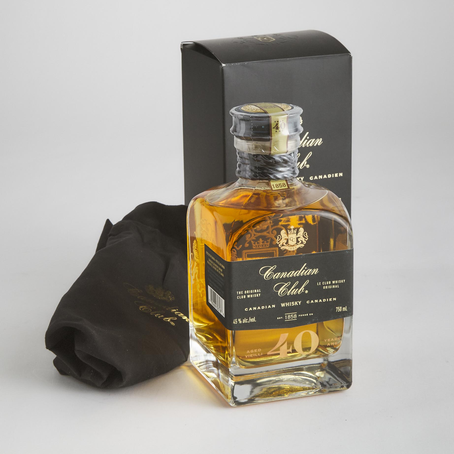 CANADIAN CLUB CANADIAN WHISKY 40 YEARS (ONE 750 ML)