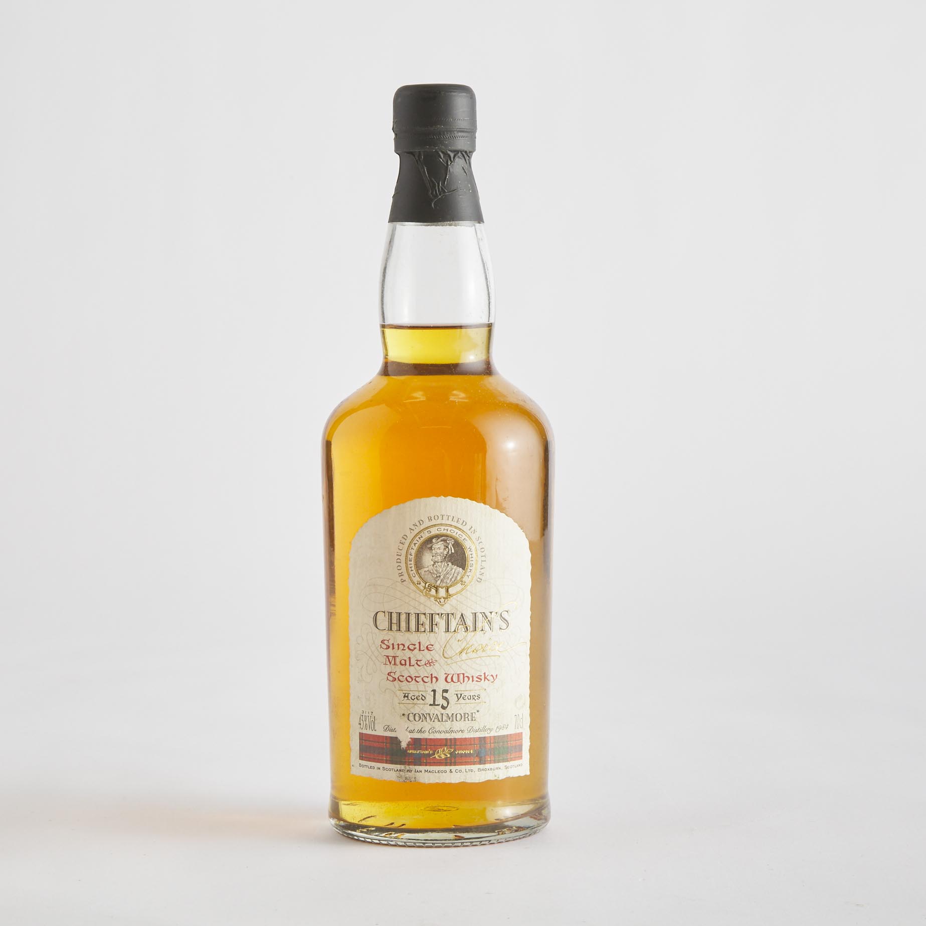 CONVALMORE SINGLE MALT SCOTCH WHISKY 15 YEARS (ONE 70 CL)