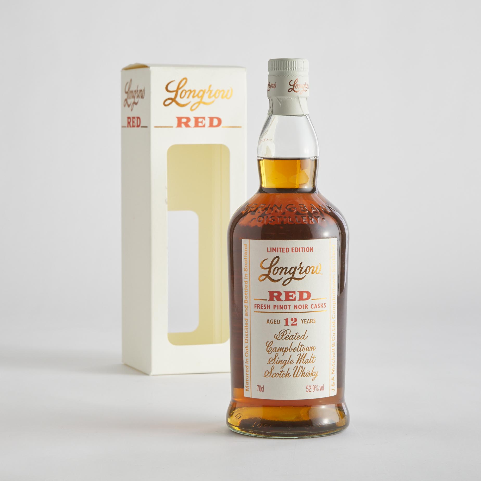 LONGROW PEATED CAMPBELTOWN SINGLE MALT SCOTCH WHISKY 12 YEARS (ONE 70 CL)