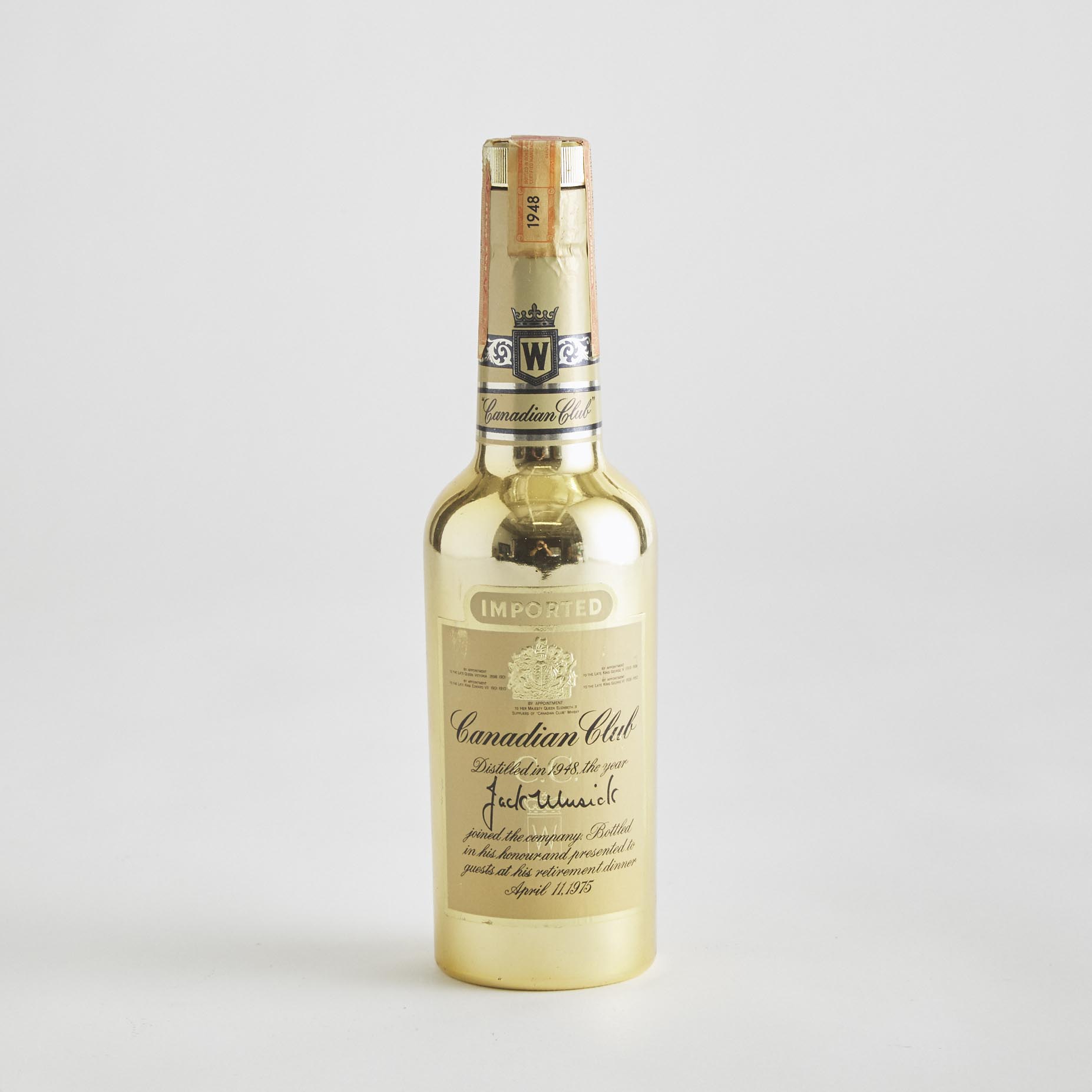 CANADIAN CLUB CANADIAN WHISKY NAS (ONE 375 ML ?)