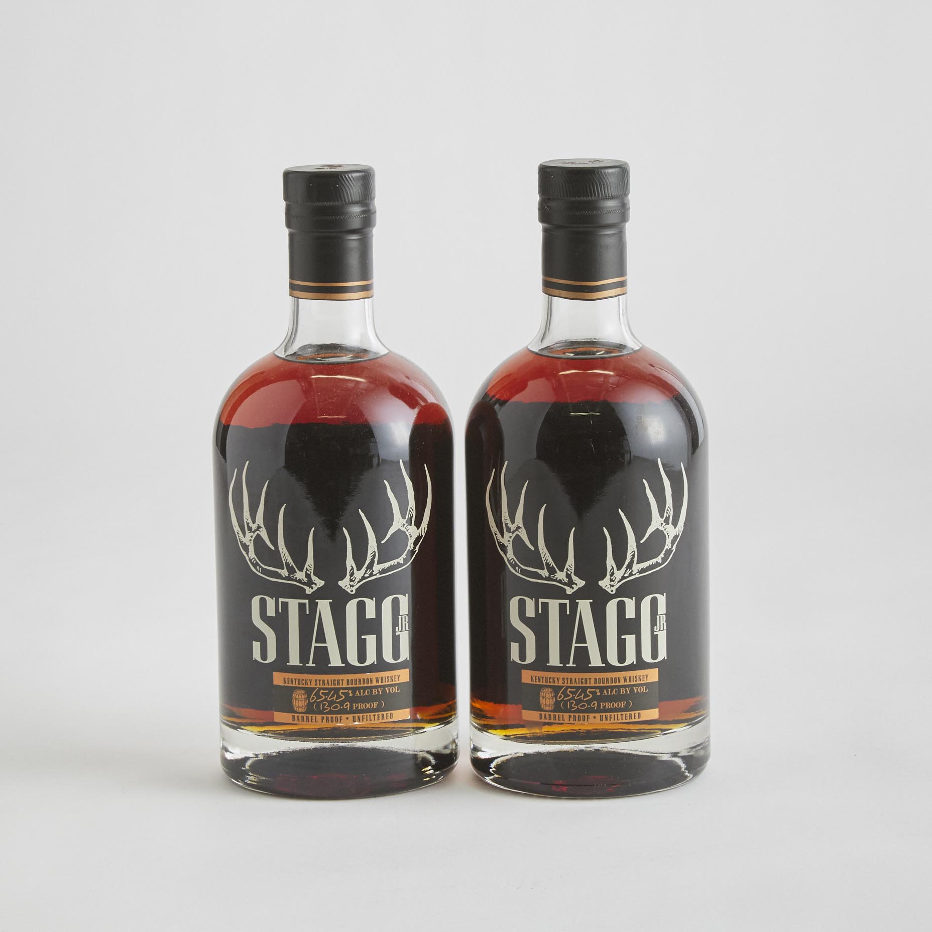 STAGG JR KENTUCKY STRAIGHT BOURBON WHISKY (TWO 750 ML)