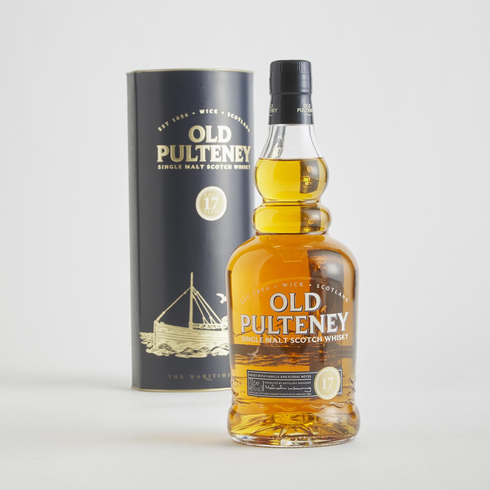 OLD PULTENEY SINGLE MALT SCOTCH WHISKY 17 YEARS (ONE 70 CL)