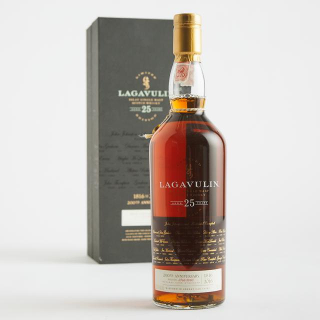 Lagavulin Islay Single Malt Scotch Whisky 25 Years
