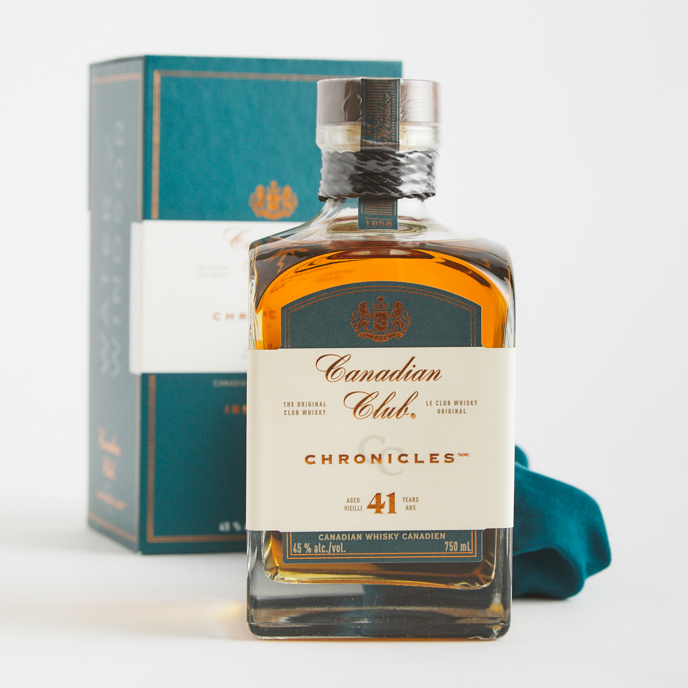 CANADIAN CLUB BLENDED WHISKY 41 YEARS (ONE 750 ML)