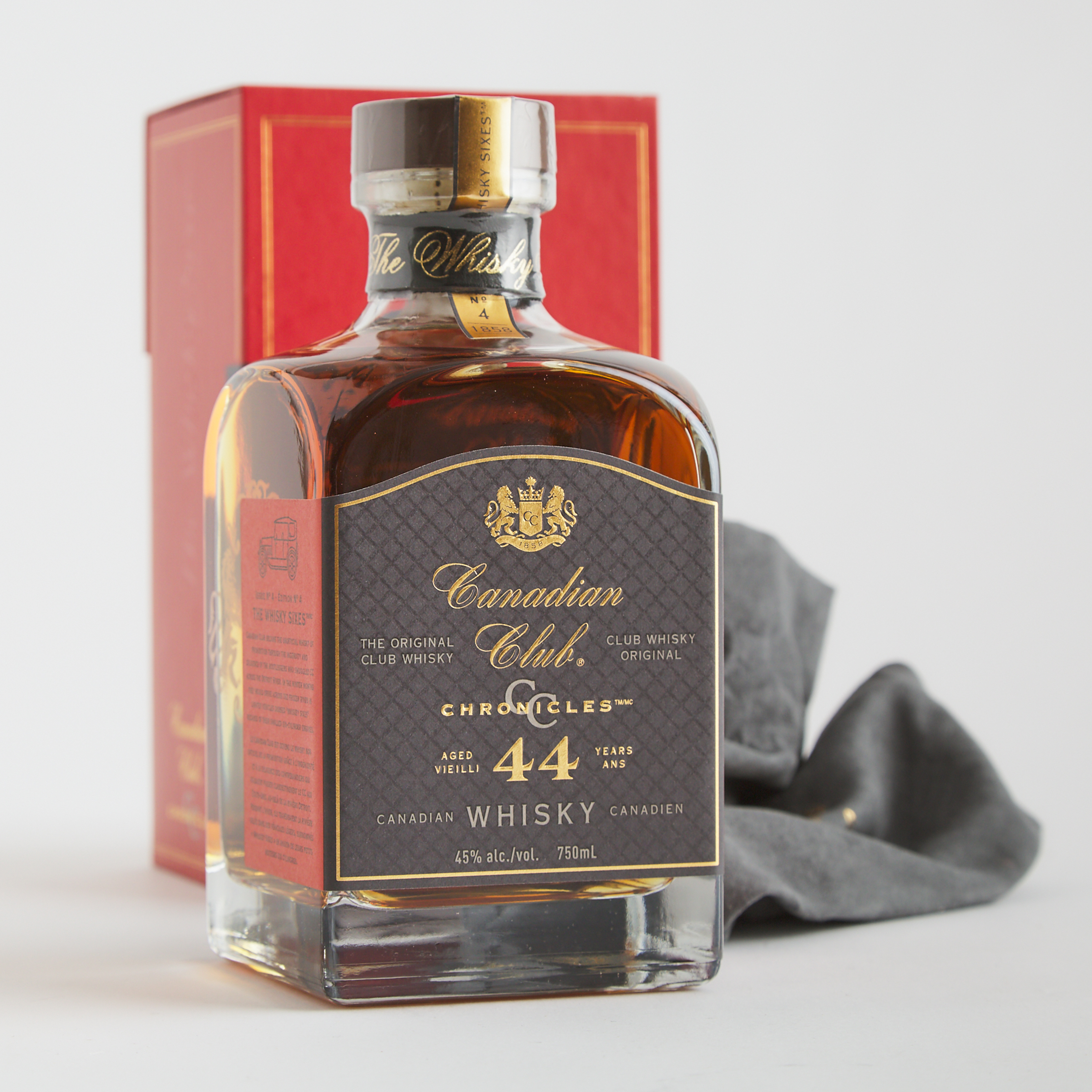 CANADIAN CLUB CANADIAN WHISKY 44 YEARS (ONE 750 ML)