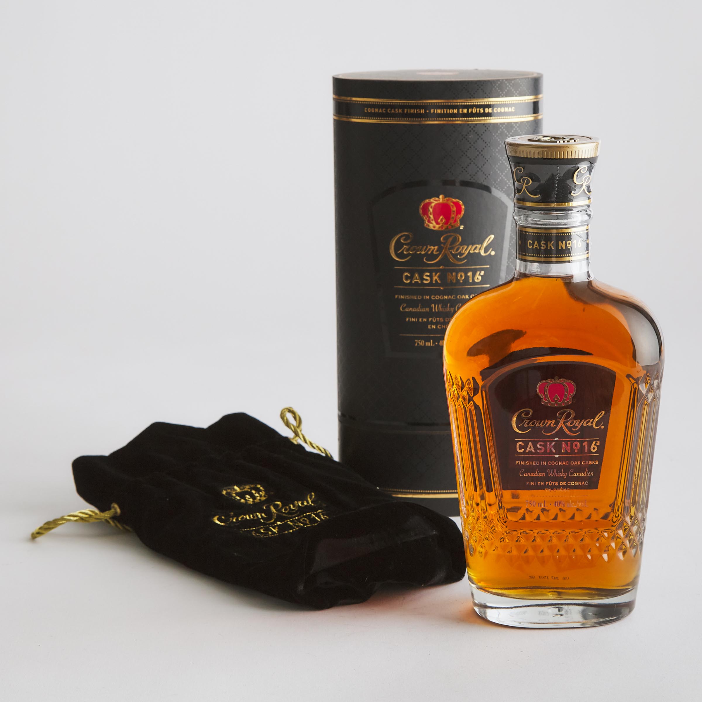 CROWN ROYAL CASK NO 16 CANADIAN WHISKY (ONE 750 ML)
