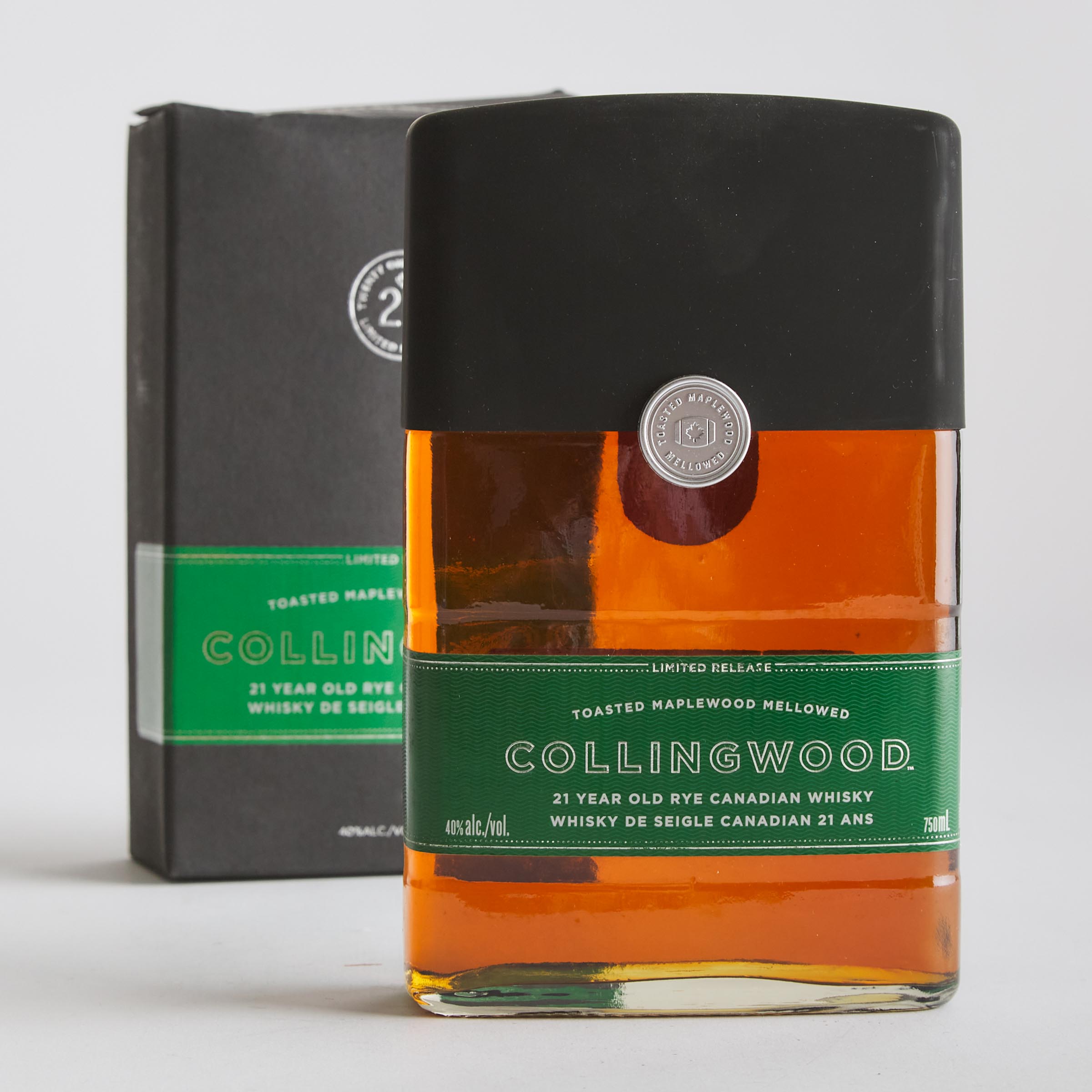 COLLINGWOOD BLENDED CANADIAN WHISKY 21 YEARS (ONE 750 ML)