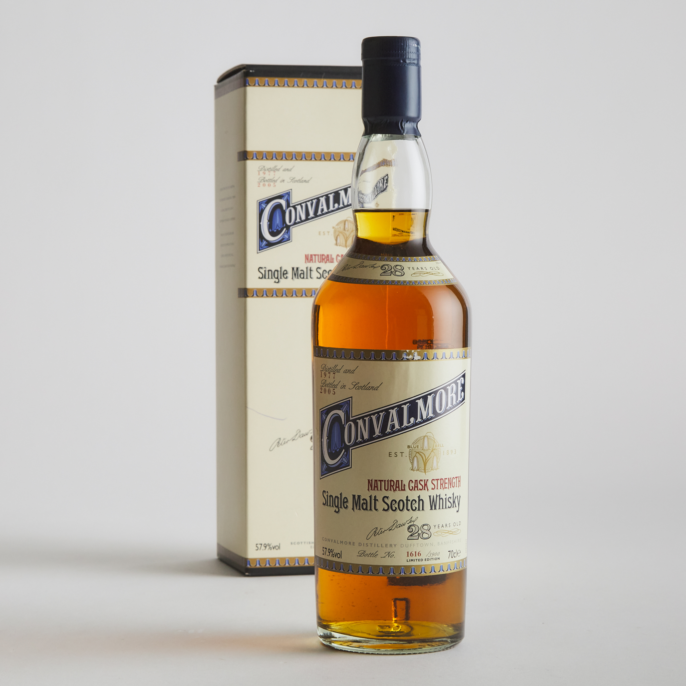 CONVALMORE SINGLE MALT SCOTCH WHISKY 28 YEARS (ONE 70 CL)