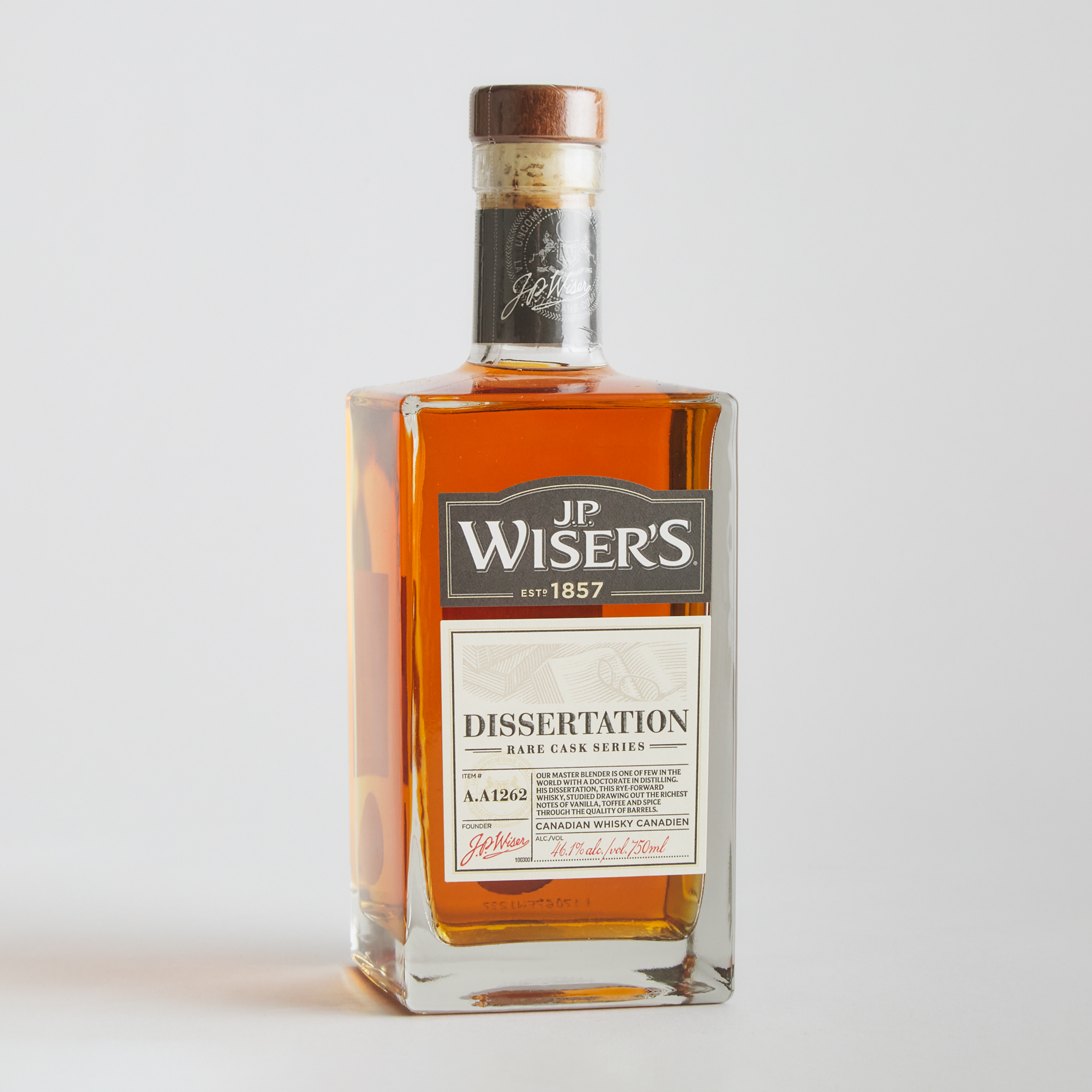 J.P. WISER’S CANADIAN WHISKY NAS (ONE 750 ML)