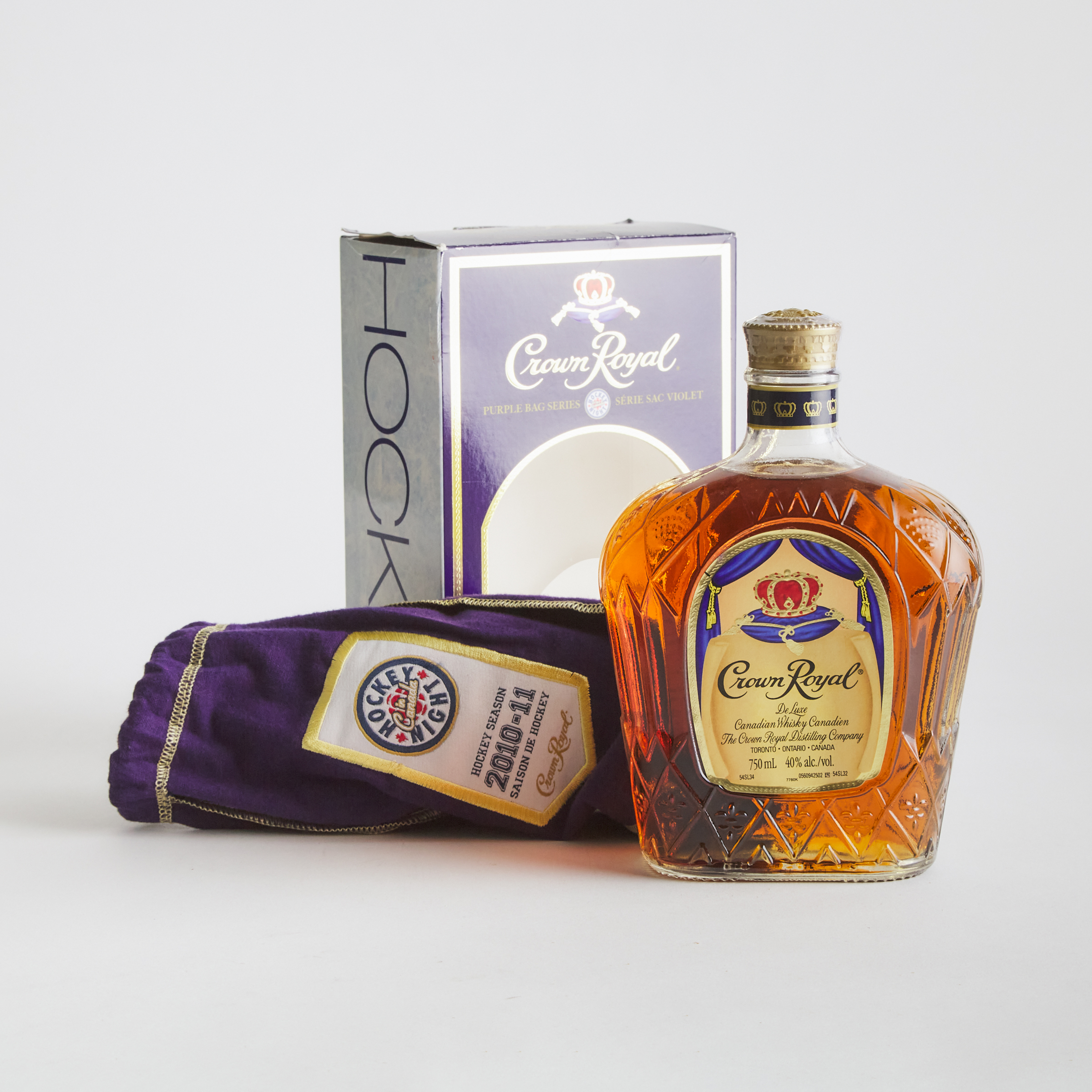 CROWN ROYAL DE LUXE CANADIAN WHISKY (ONE 750 ML)