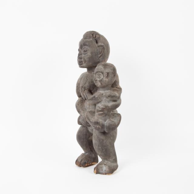 Unidentified African Maternity Figure, possibly Sukuma, (early to mid 20th century)
