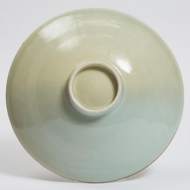 Bill Reddick (Canadian, b.1958), Celadon Glazed Shallow Bowl, 2010