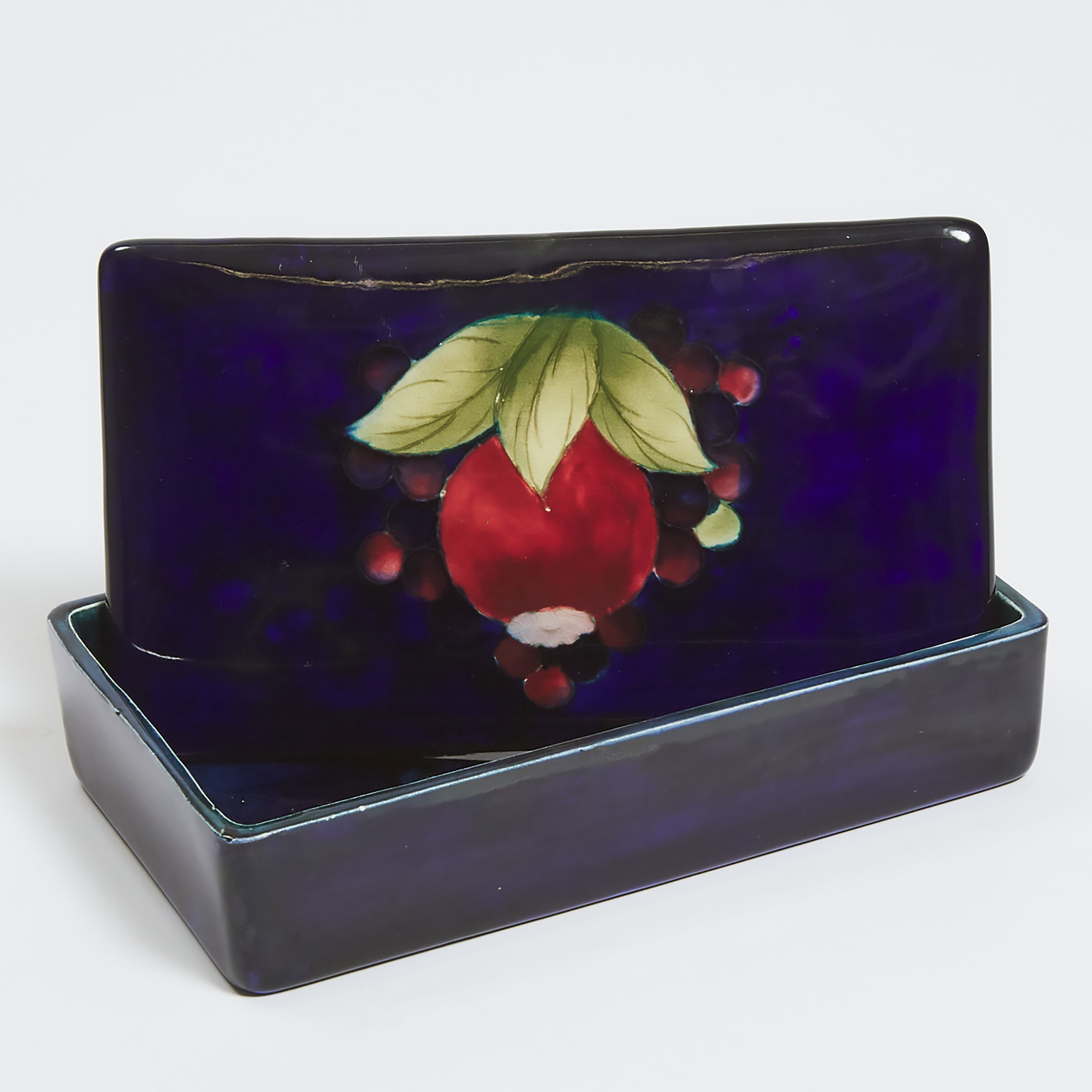 Moorcroft Pomegranate Box, c.1930