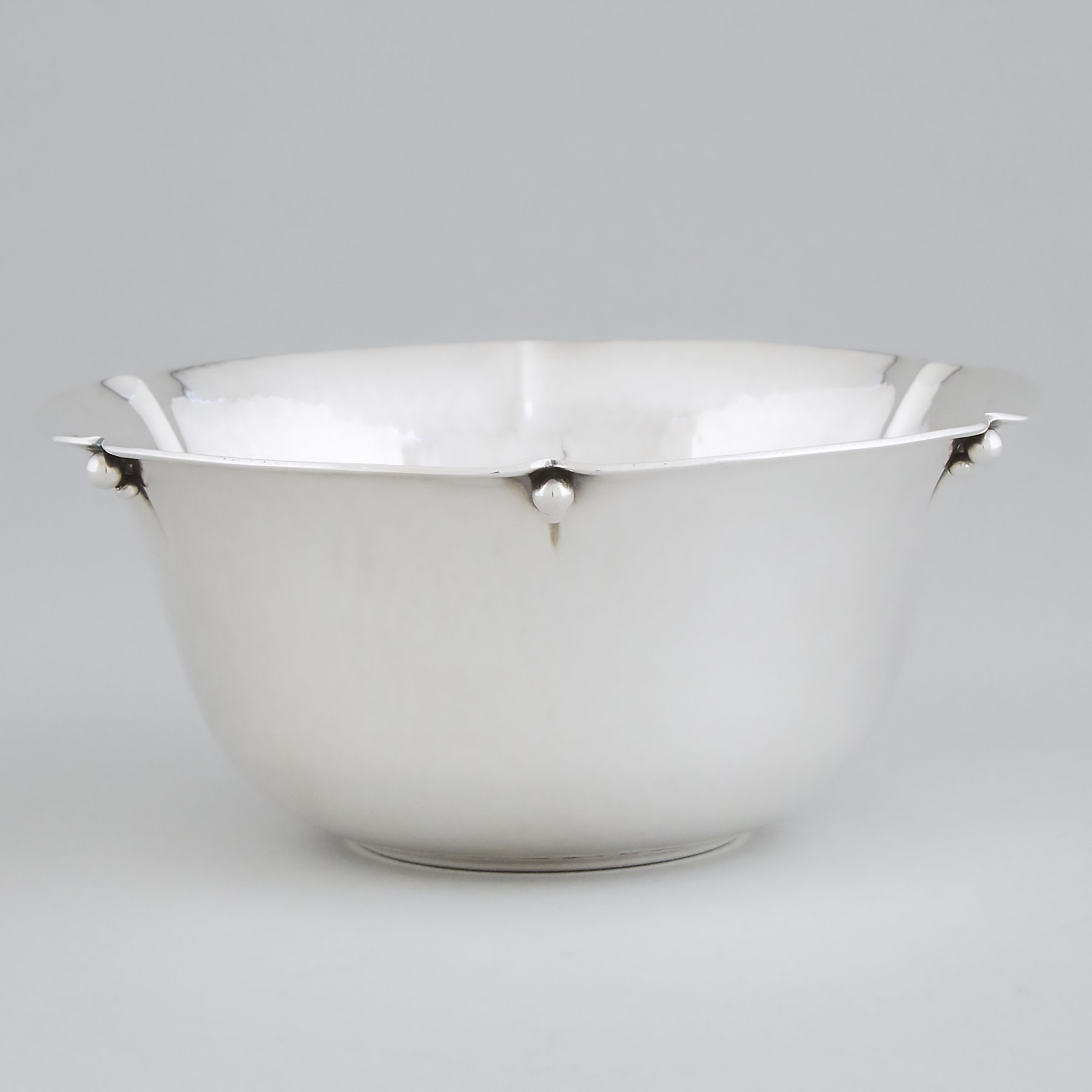Canadian Silver Bowl, Carl Poul Petersen, Montreal, Que., mid-20th century