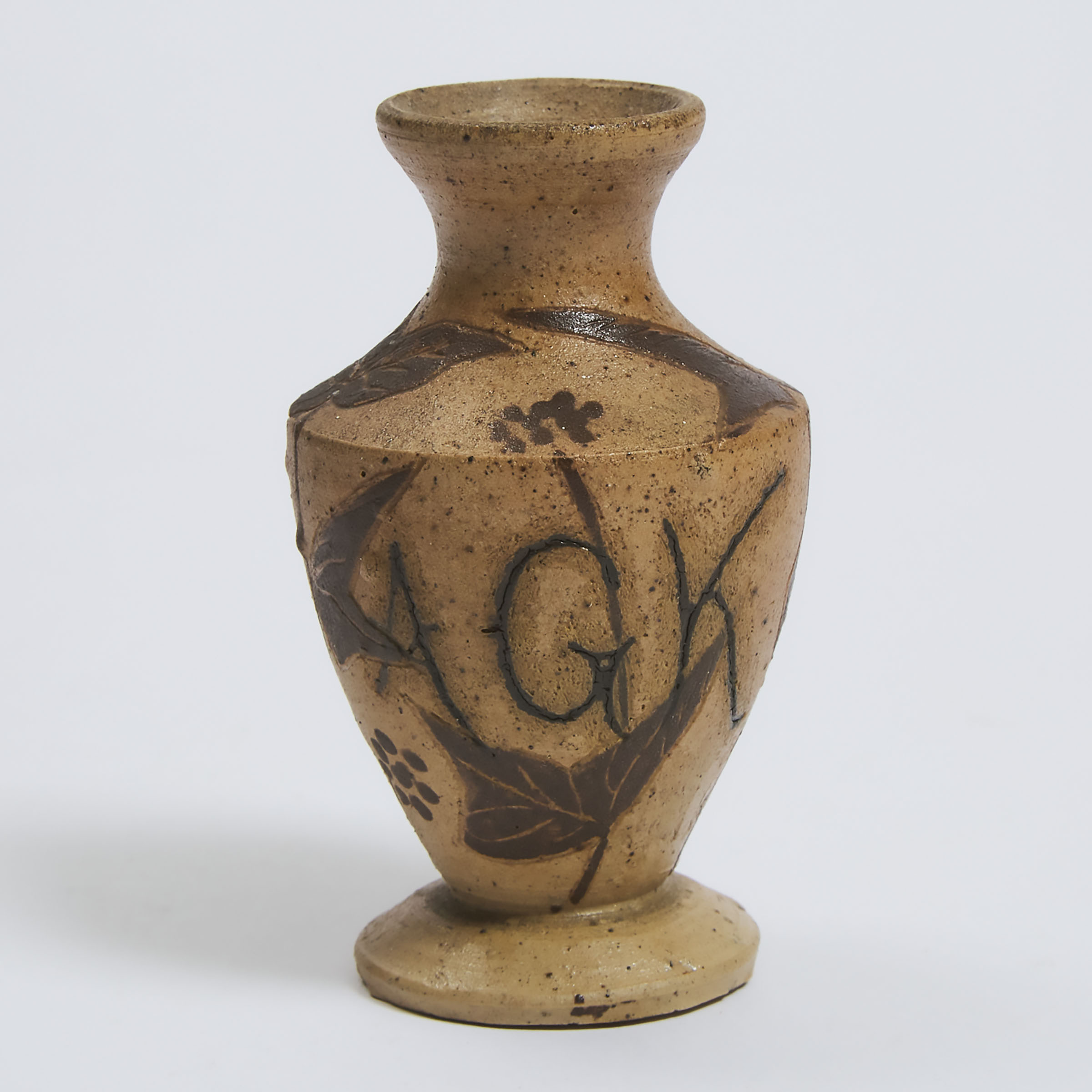 Martin Brothers Stoneware Small Vase, c.1900