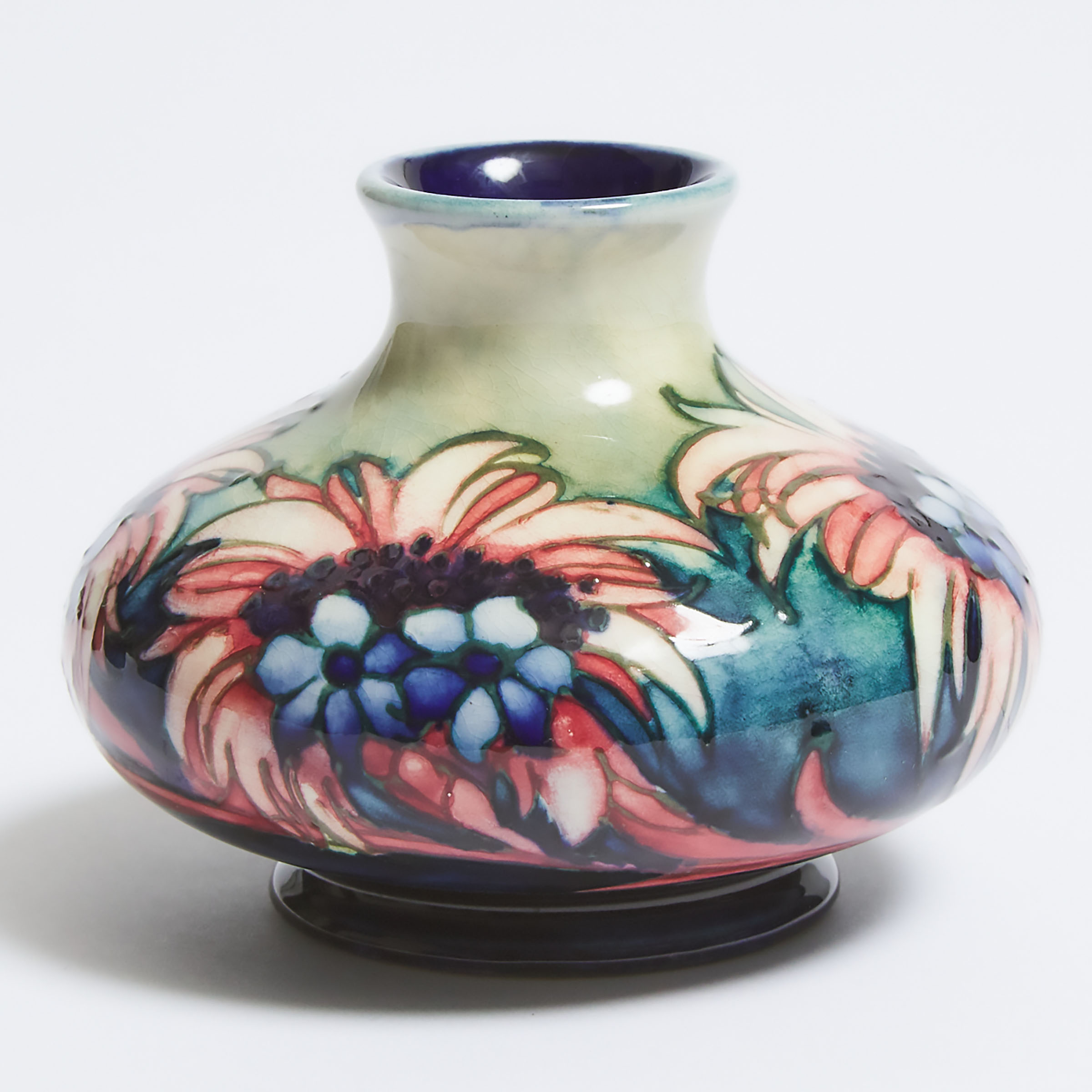 Moorcroft Cornflower Small Vase, c.1925