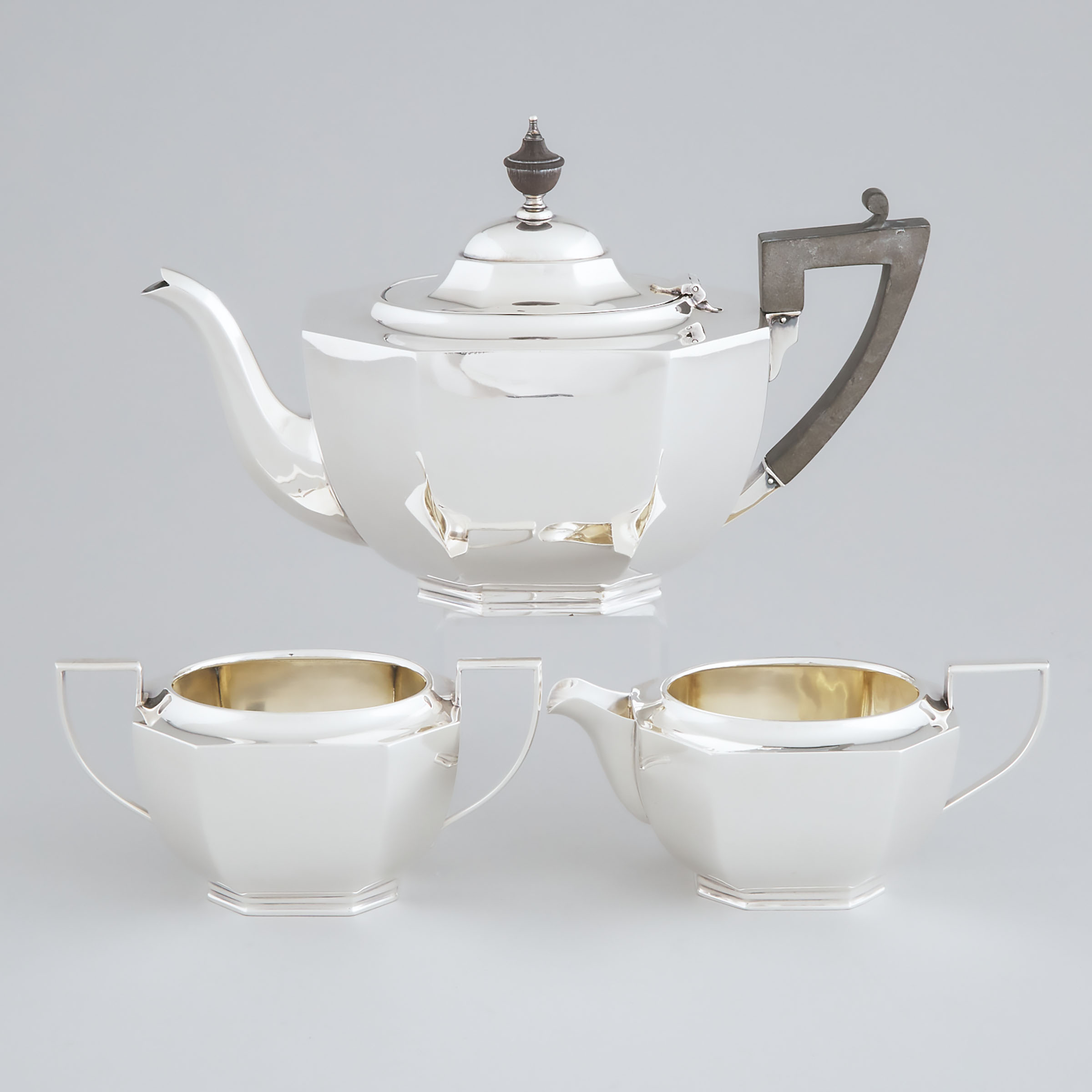 Canadian Silver Tea Service, Henry Birks & Sons, Montreal, Que., 1904-24
