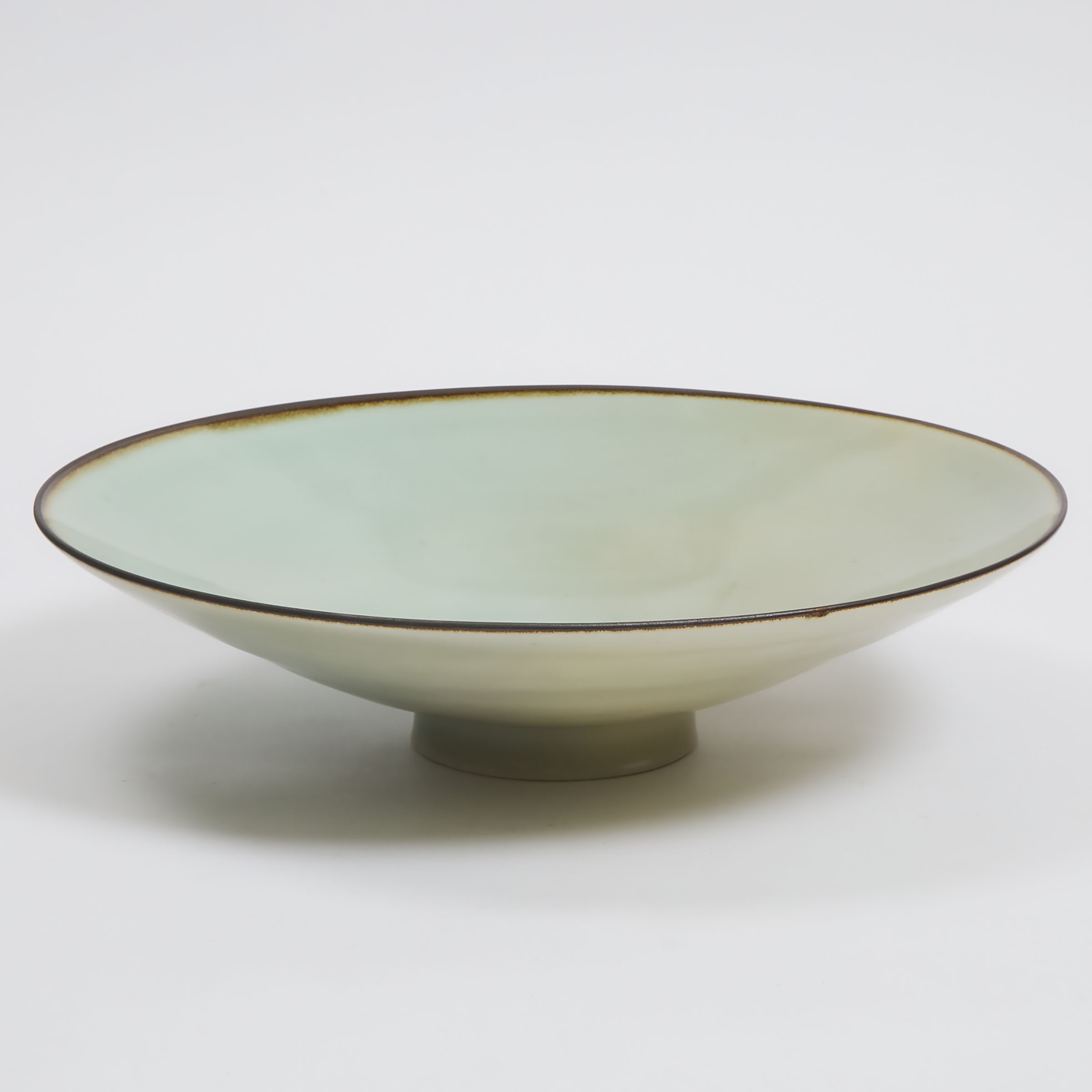 Bill Reddick (Canadian, b.1958), Celadon Glazed Shallow Bowl, 2010