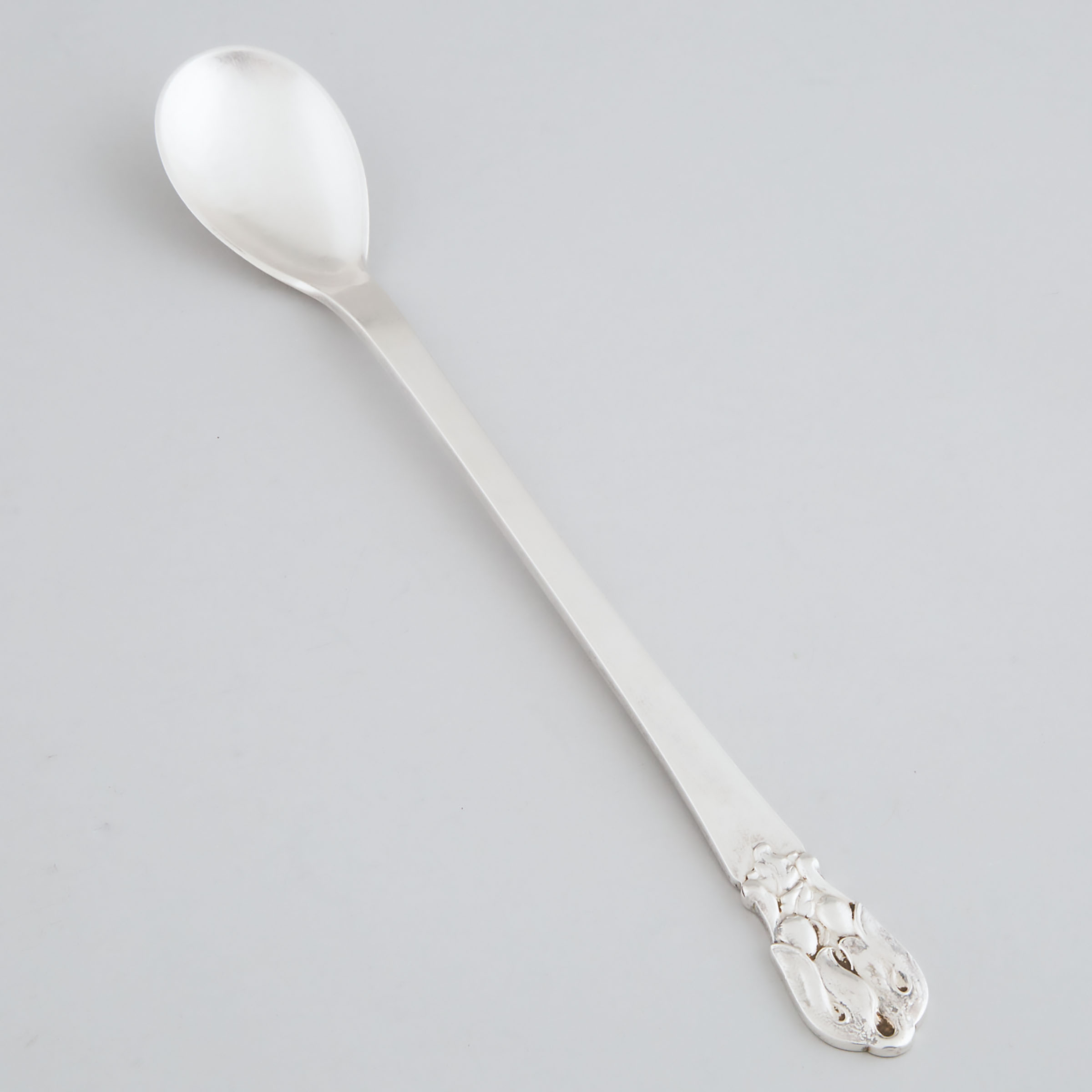 Canadian Silver Large Bar Spoon, Poul Petersen, Montreal, Que., mid-20th century